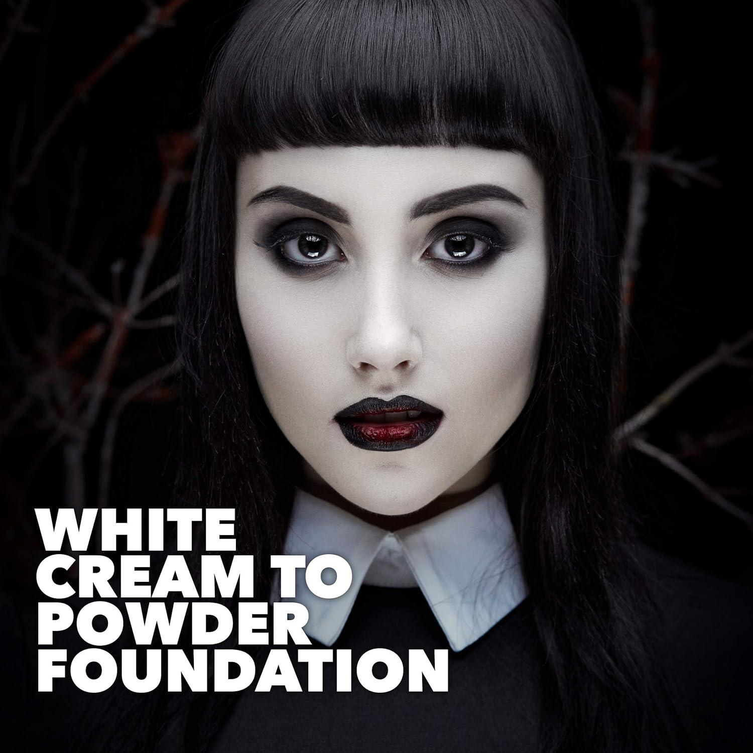 Fundación Crema a Polvo Blanca Manic Panic - 9.92g - Maquillaje Goth