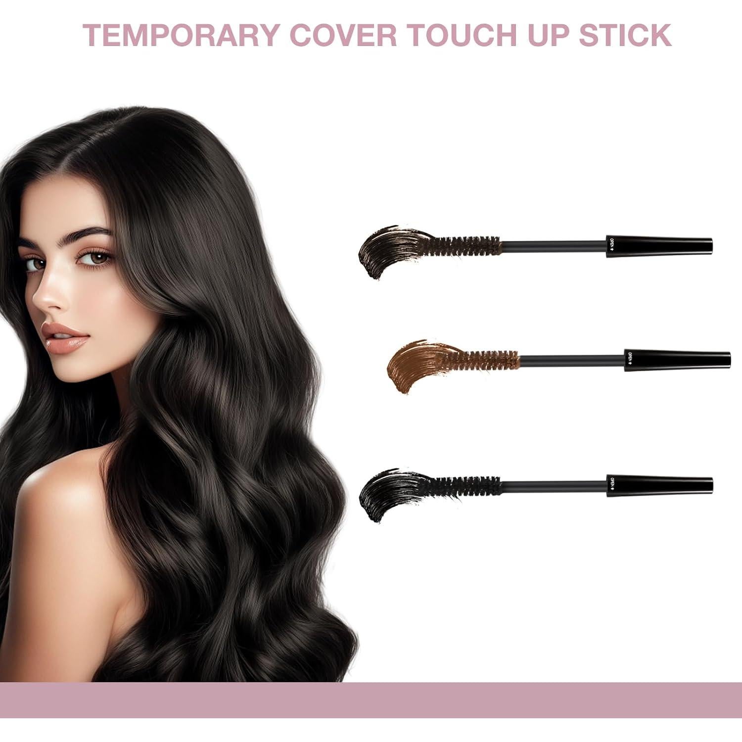 Tinte Retoque Raíces Marrón Oscuro 9.92g - Lápiz Corrector