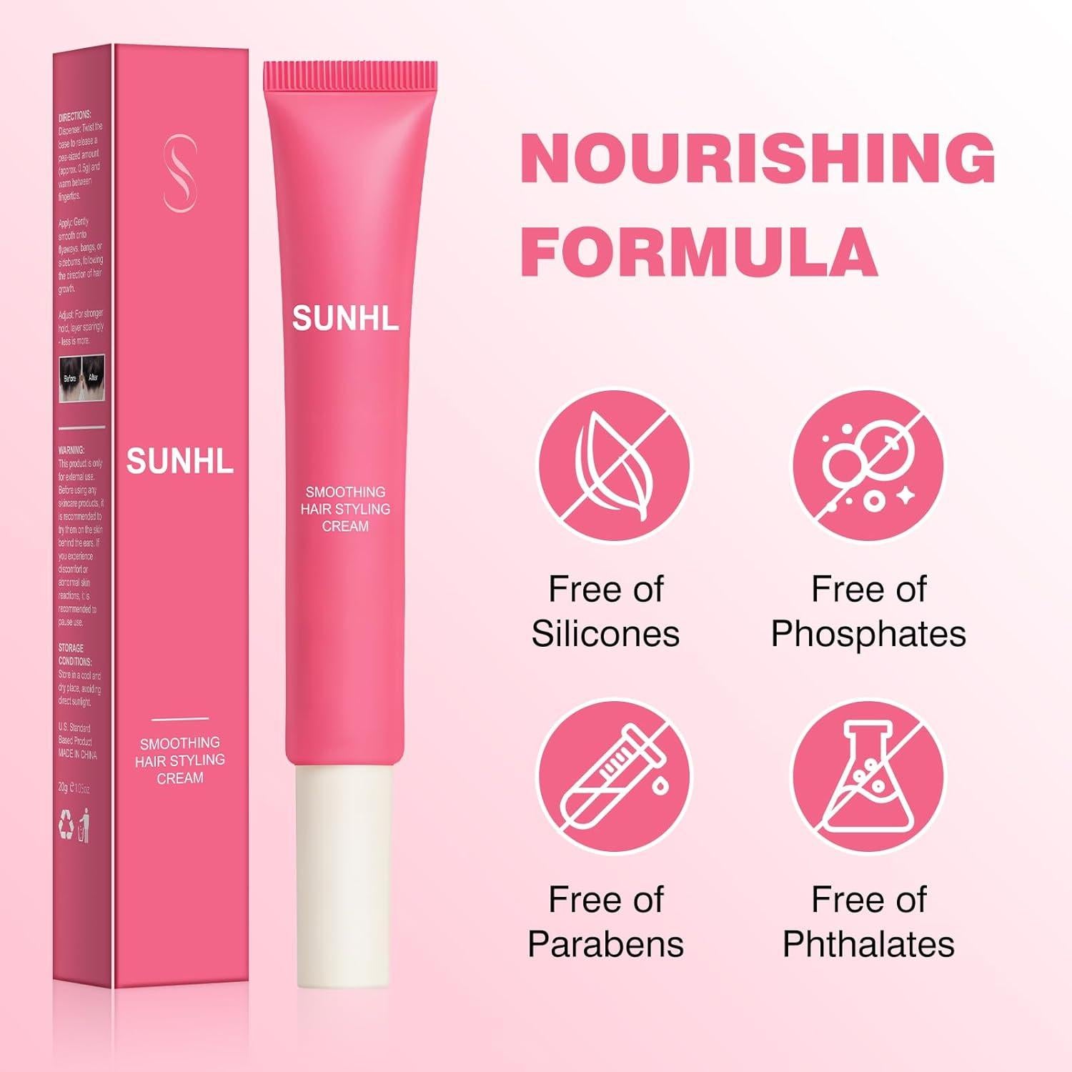 Crema de Estilo 3-en-1 Sunnyholiday para Cabello 32 g