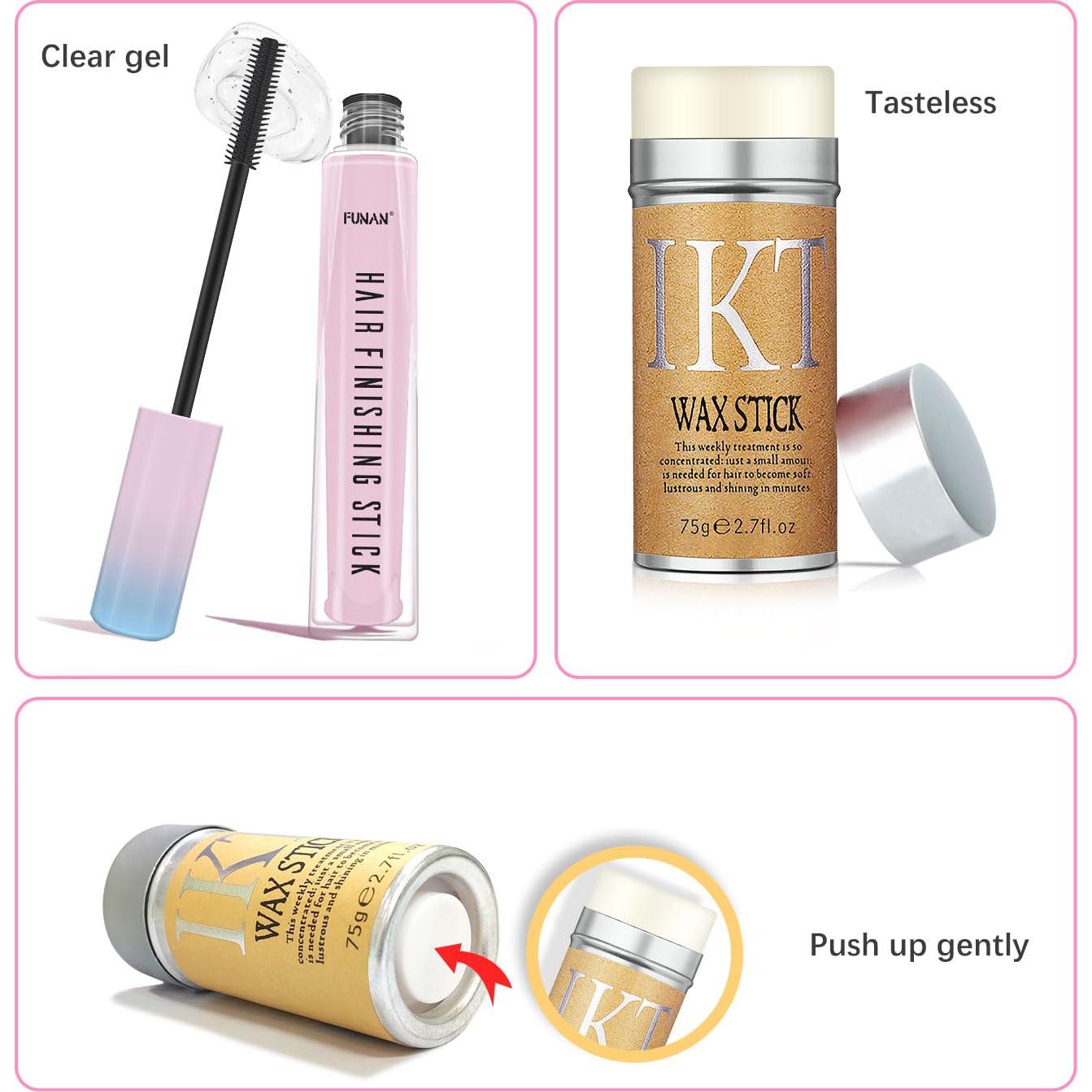 Juego de Barra de Cera para Cabello PasaRose - 3 Piezas