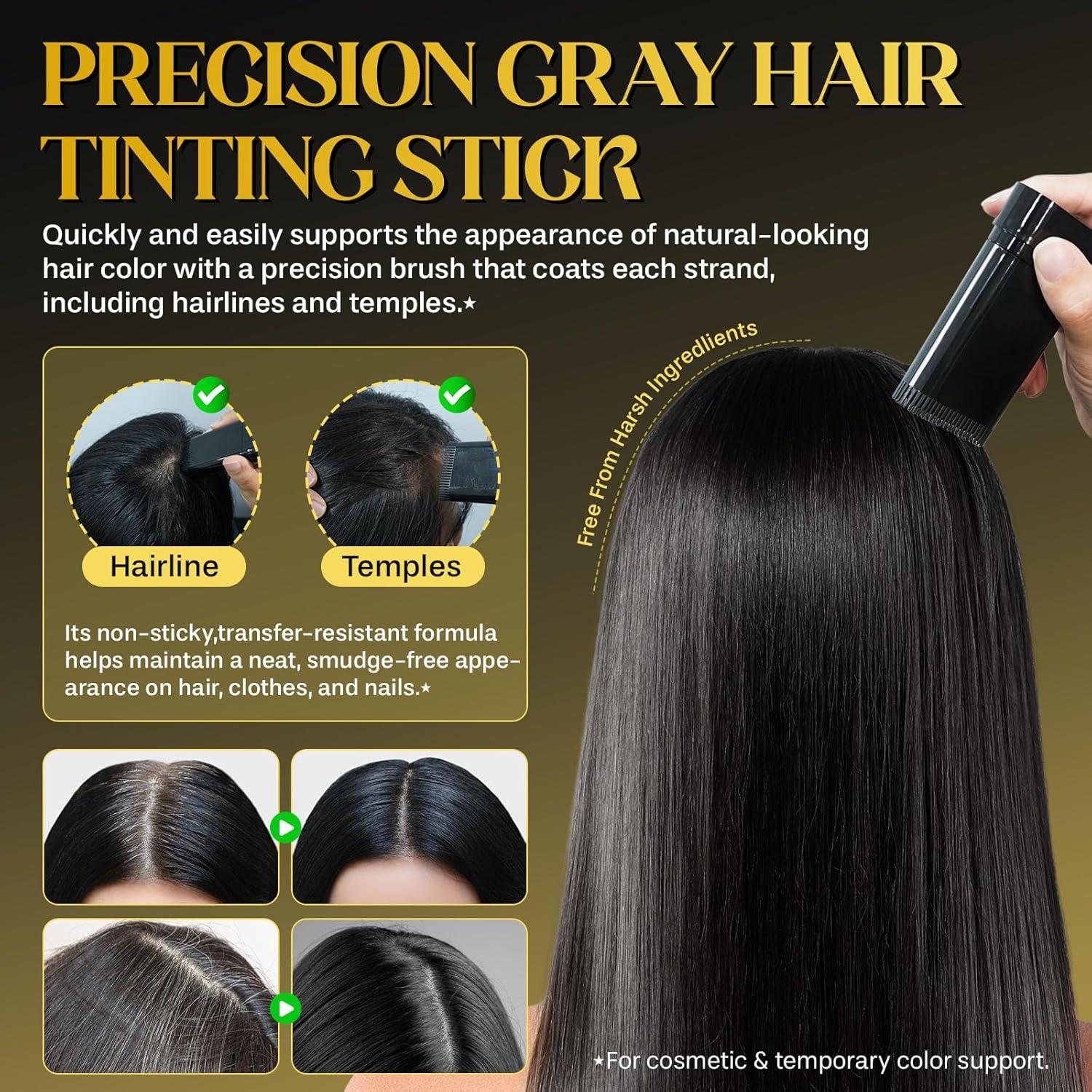Tinte para Cabello Genérico 20g Negro - Retoque Instantáneo