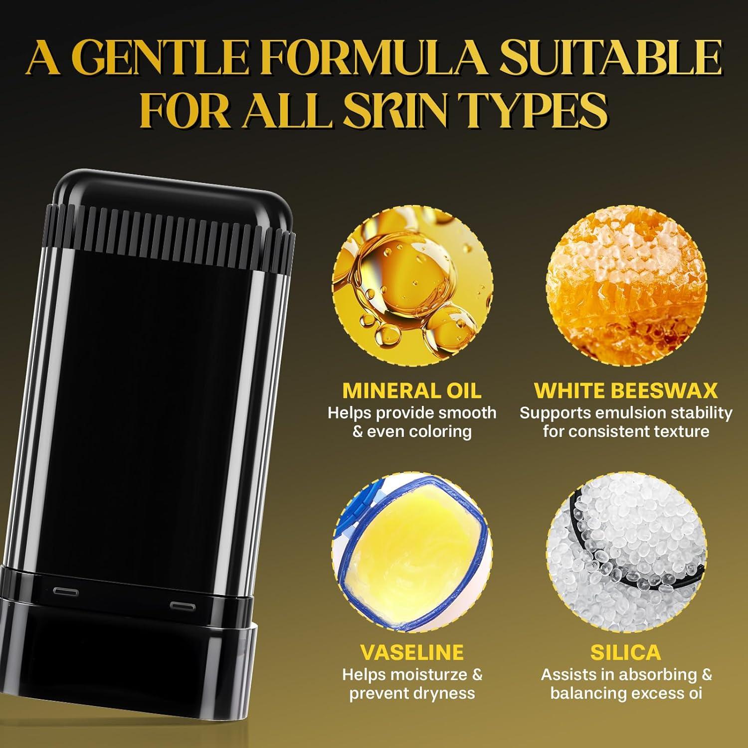 Tinte para Cabello Genérico 20g Negro - Retoque Instantáneo