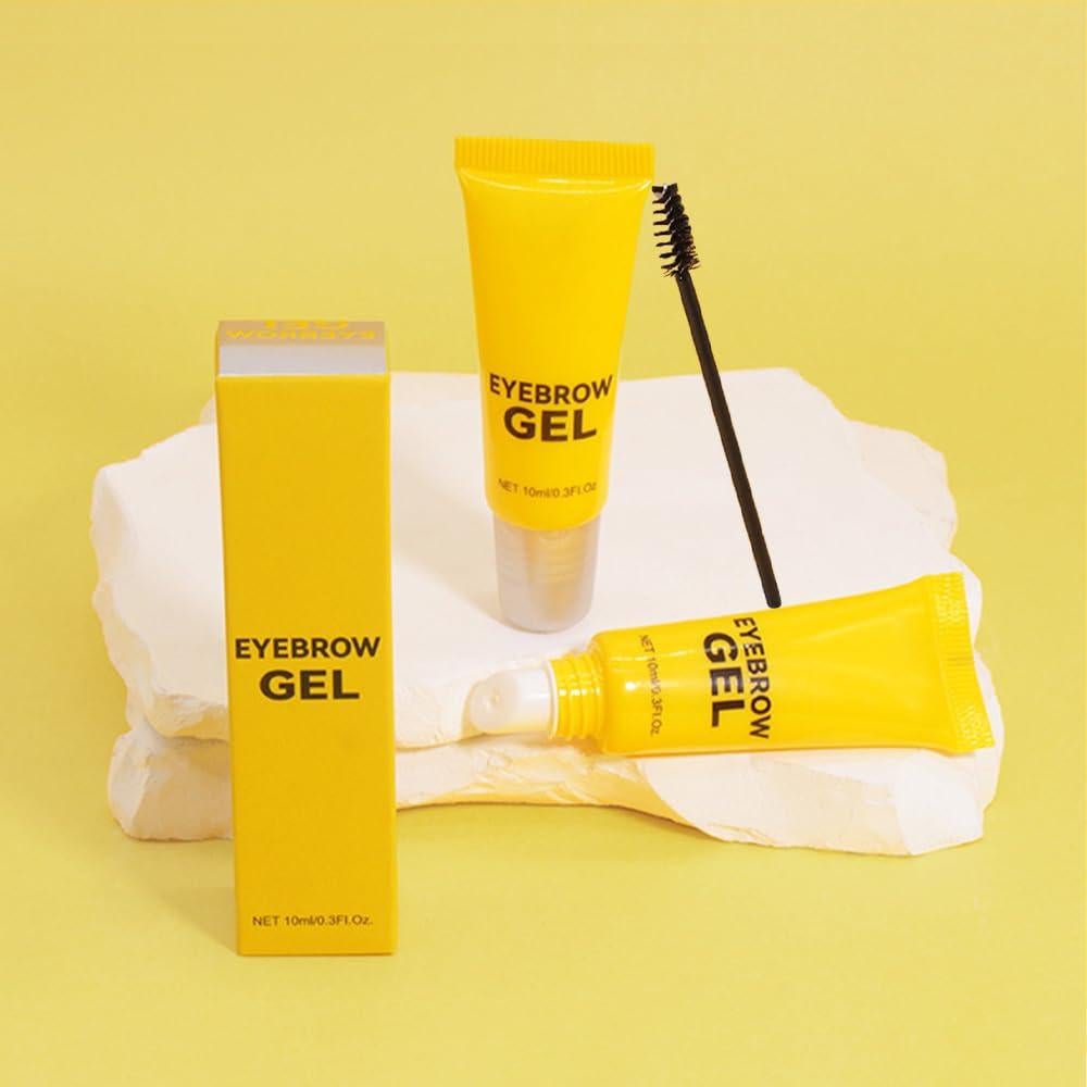 Gel de Laminado de Cejas Transparente Bingbrush 2 Pcs - Impermeable