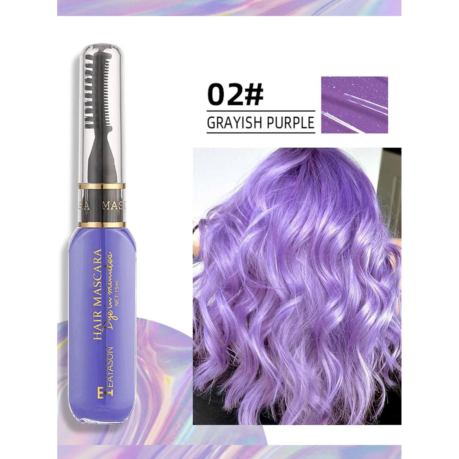 Set de 6 Tizas de Color Arcoíris para Cabello Gorvalin