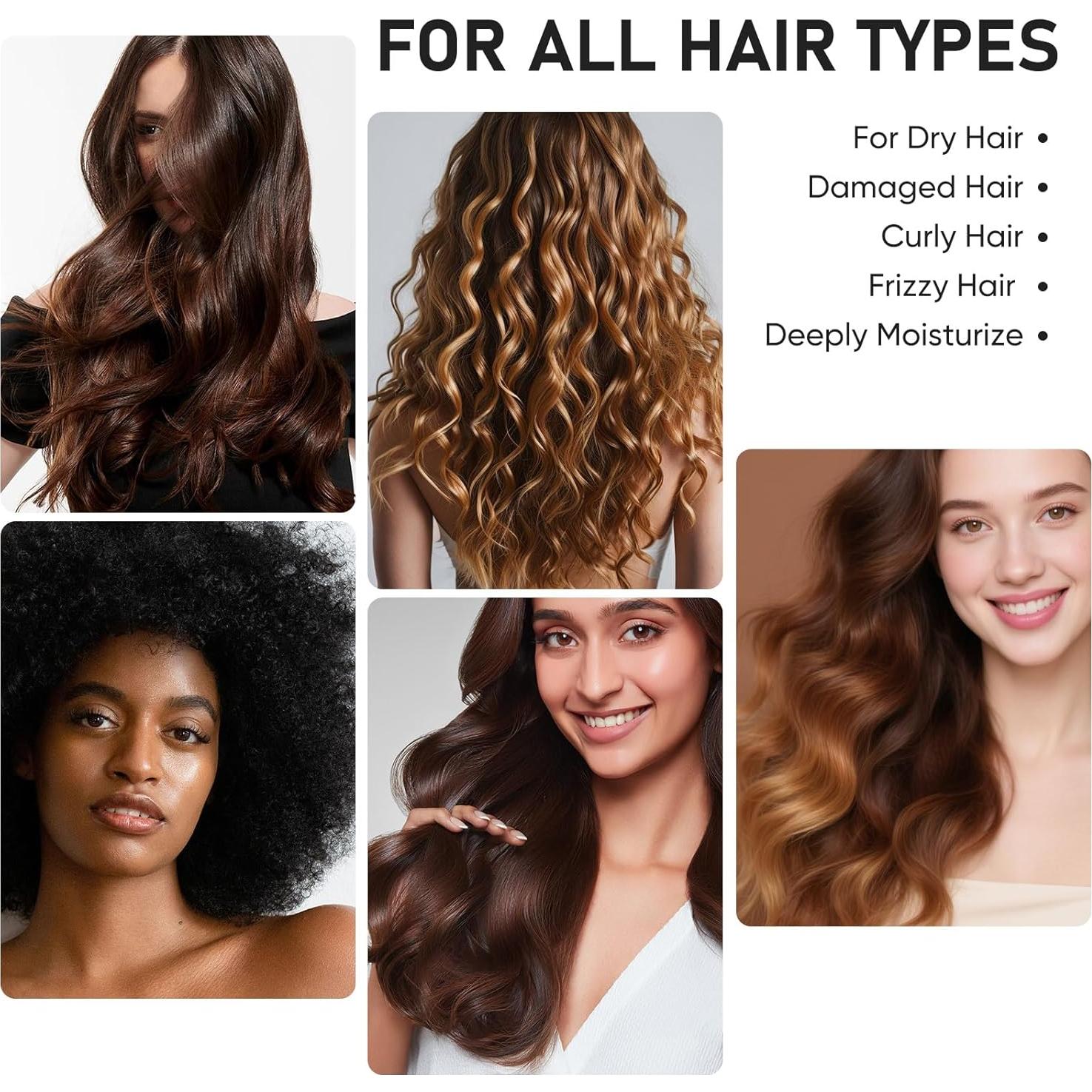 Mascarilla de Colágeno OUPEICHARM 349.5g Hidratante para Cabello