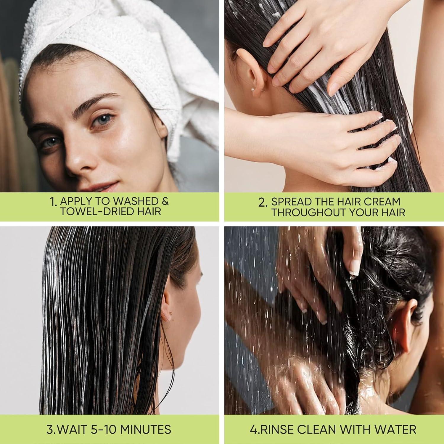 Mascarilla de Colágeno OUPEICHARM 349.5g Hidratante para Cabello