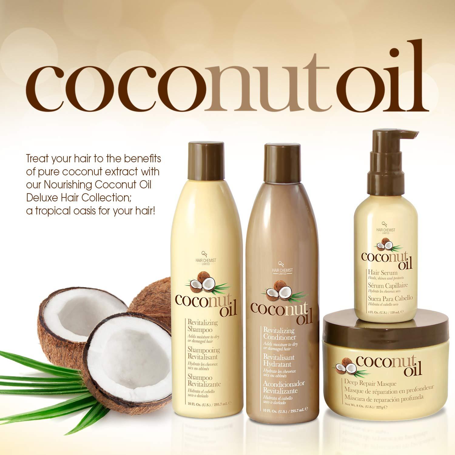 Mascarilla de Reparación Profunda Hair Chemist 226.8g Aceite de Coco