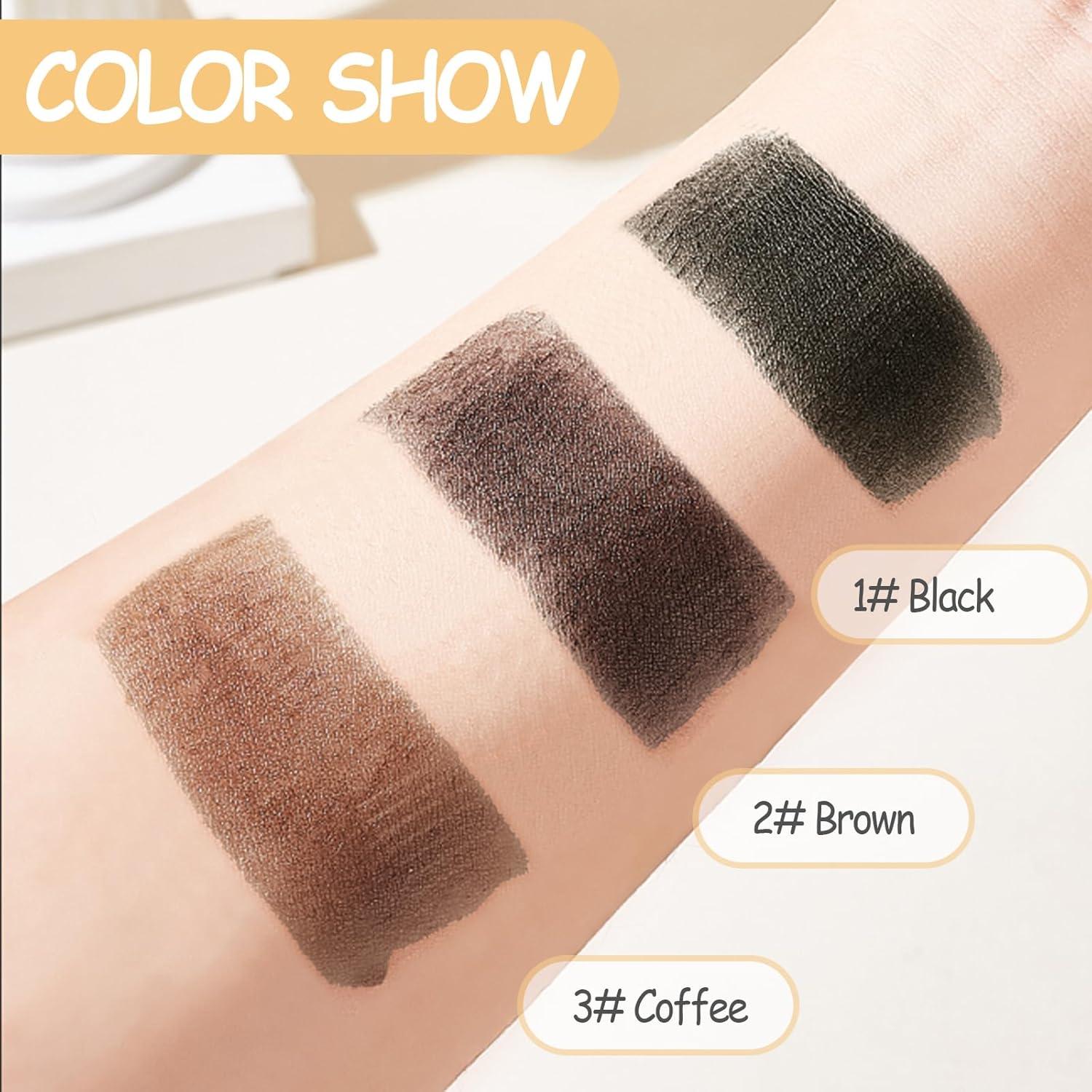 Peine Tinte Cabello Negro Eudivine 2PCS Portátil a Prueba de Agua