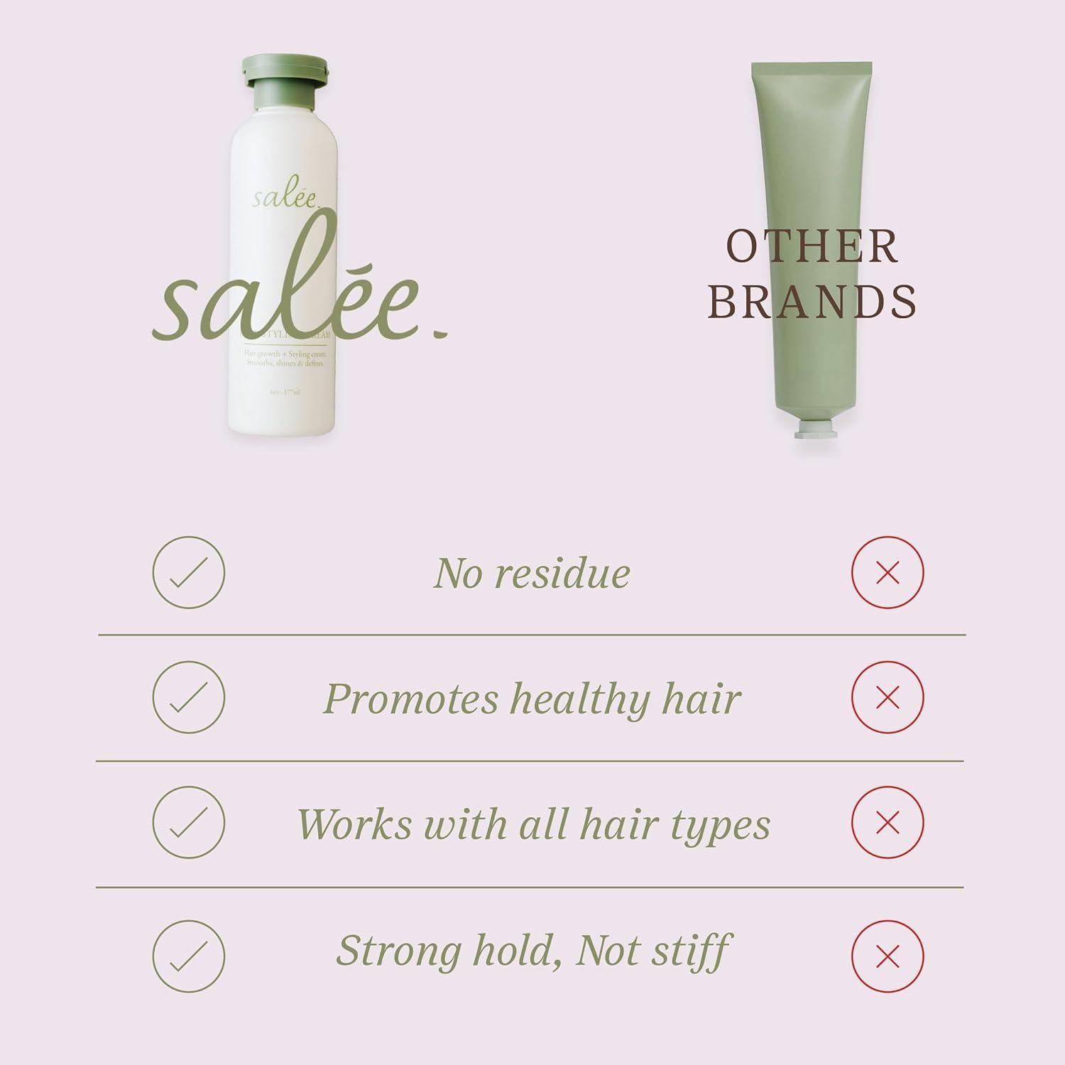 Crema para Peinar Salée 170 g | Anti-Frizz y Suavizante