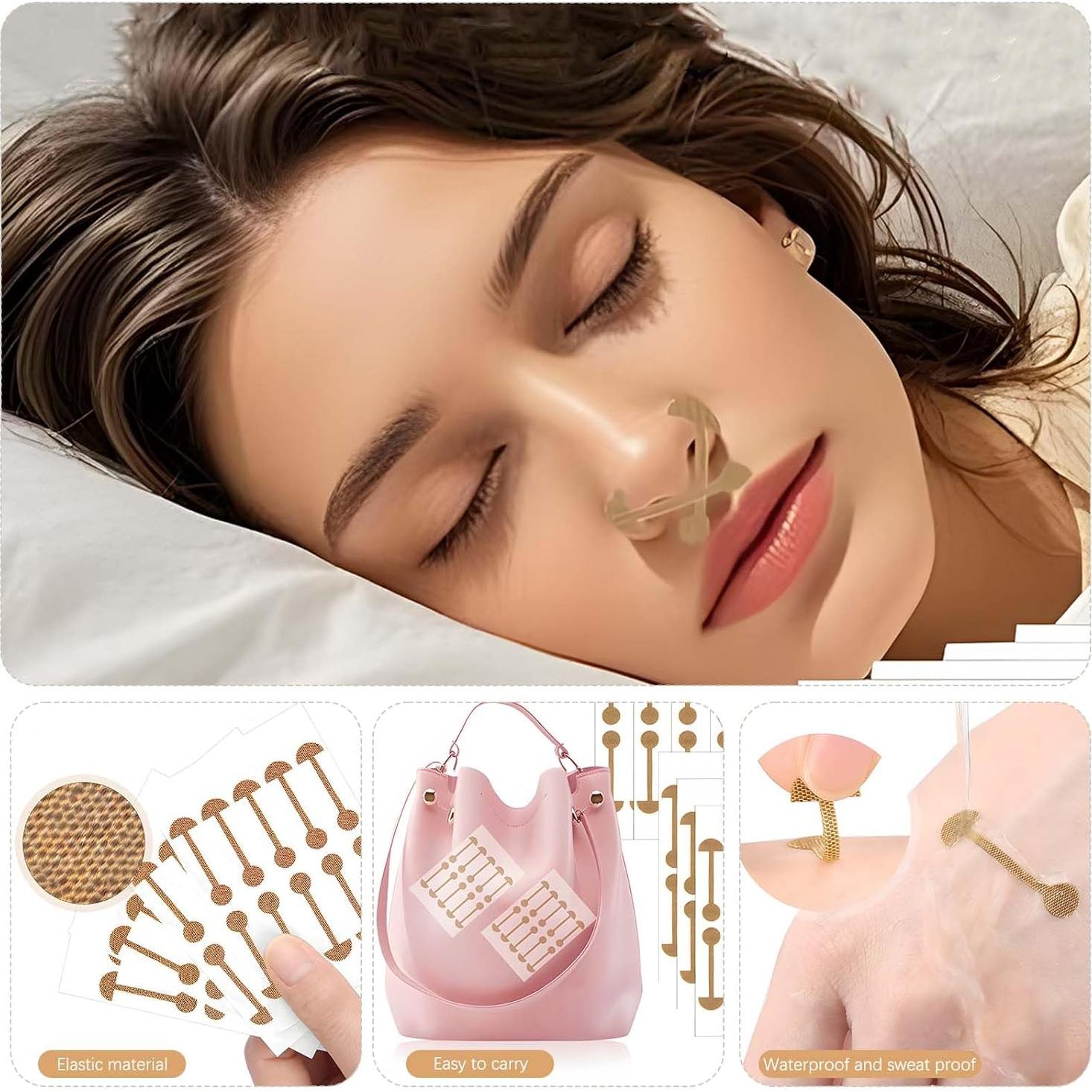 Tiras de Moldeo de Nariz Tizee - 200 Parches Autoadhesivos