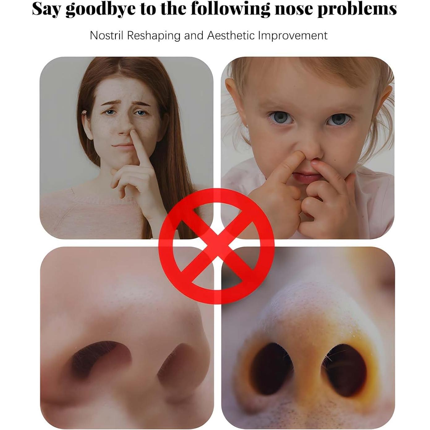 Tiras de Moldeo de Nariz Tizee - 200 Parches Autoadhesivos