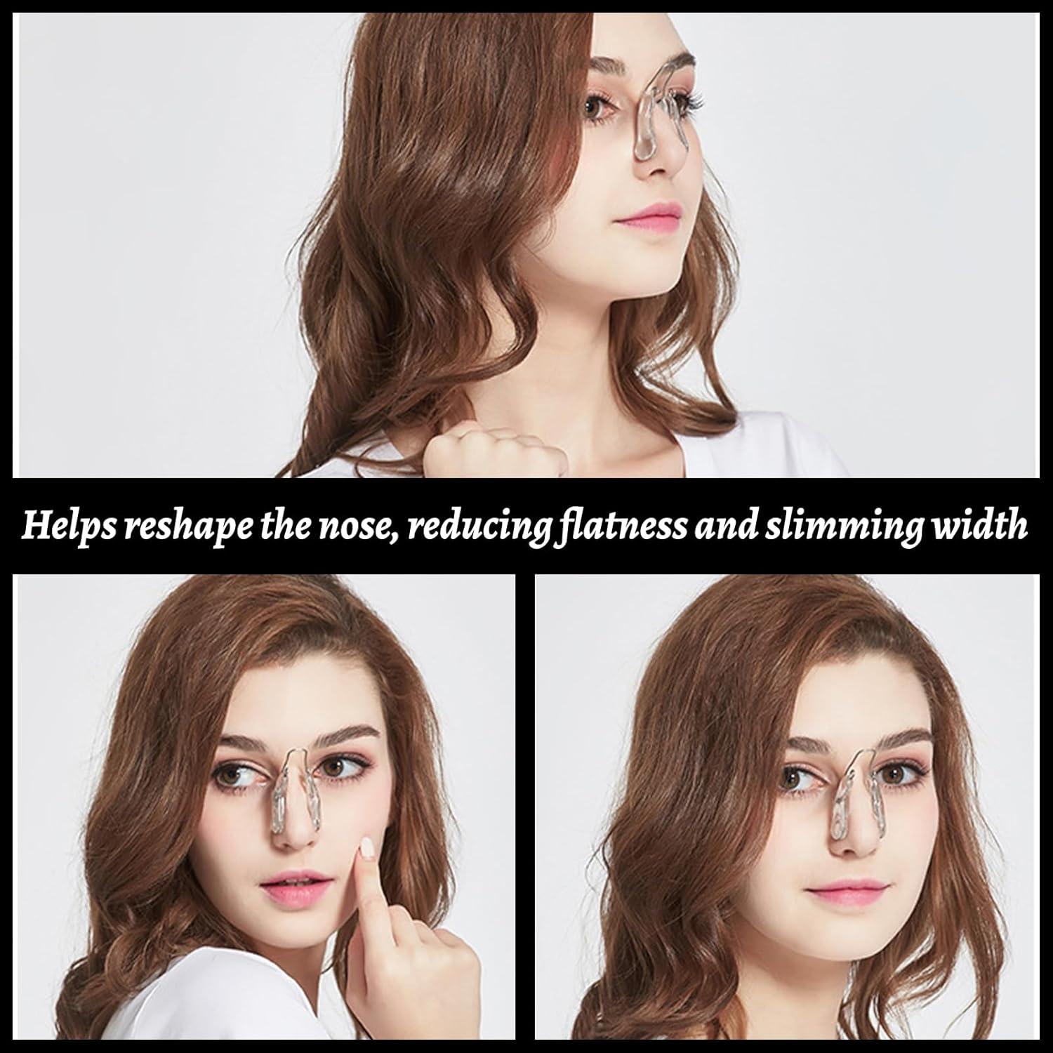 Modelador de Nariz Hinbkenla - 2 Piezas Silicona Sin Dolor