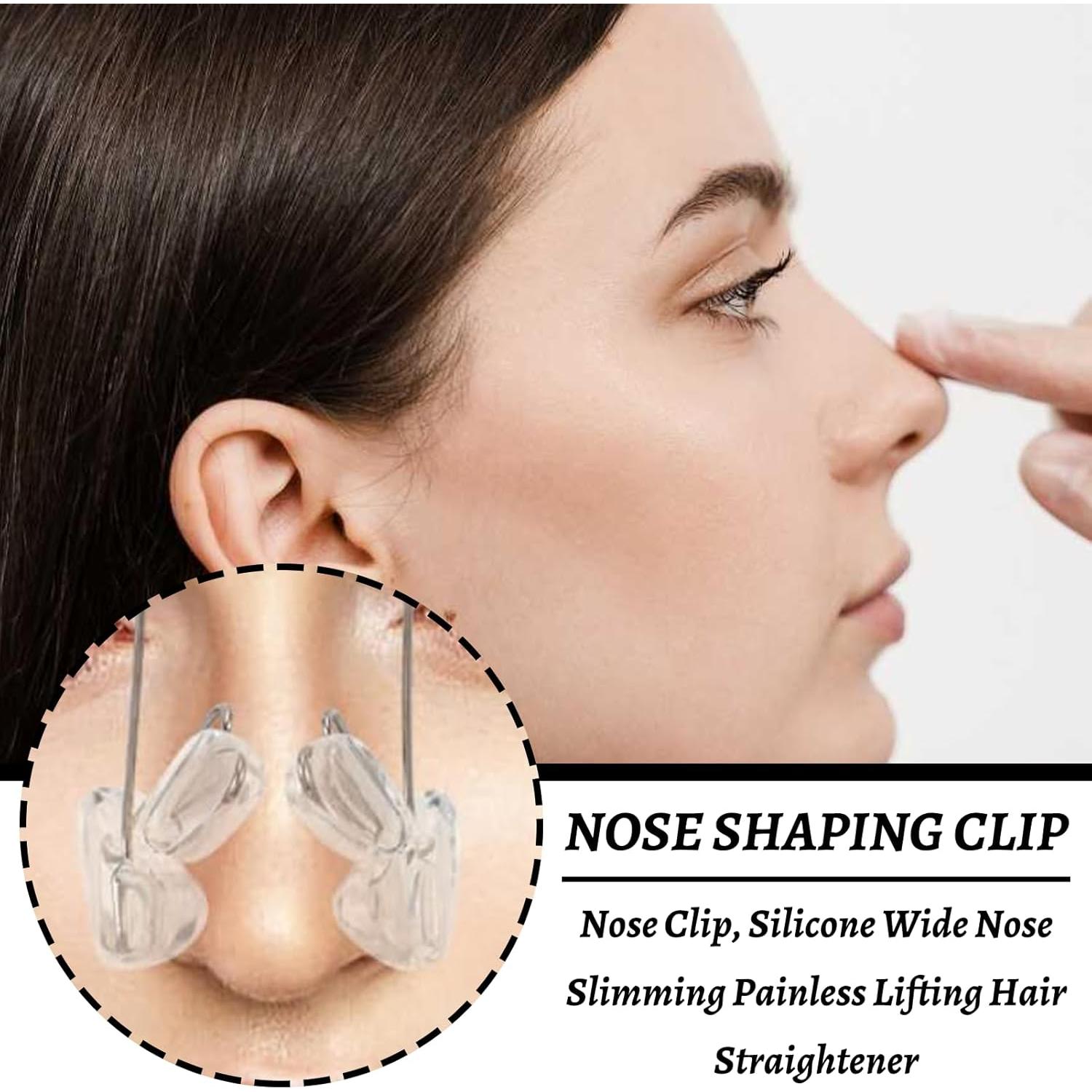 Modelador de Nariz Hinbkenla - 2 Piezas Silicona Sin Dolor