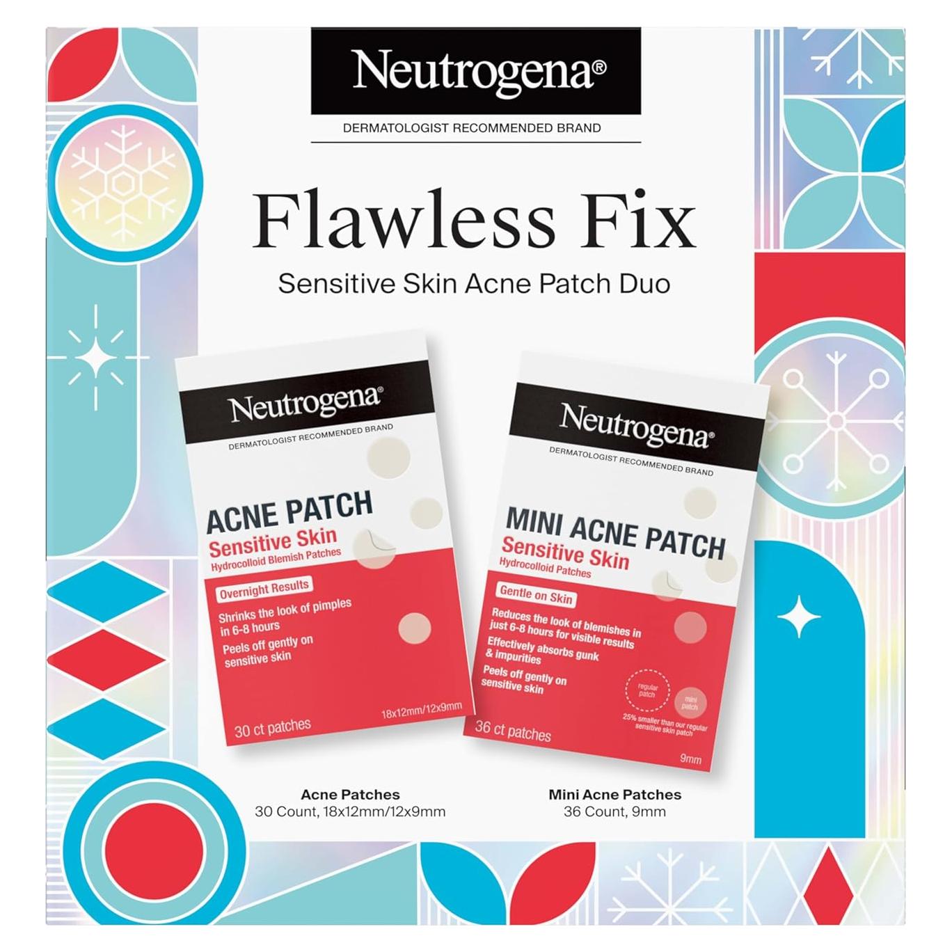 Parche para Acné Neutrogena Flawless Fix Duo 66 Unidades