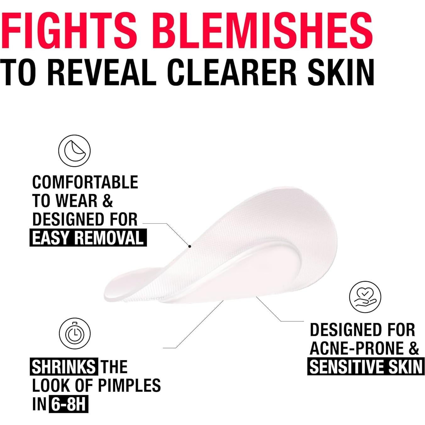 Parche para Acné Neutrogena Flawless Fix Duo 66 Unidades