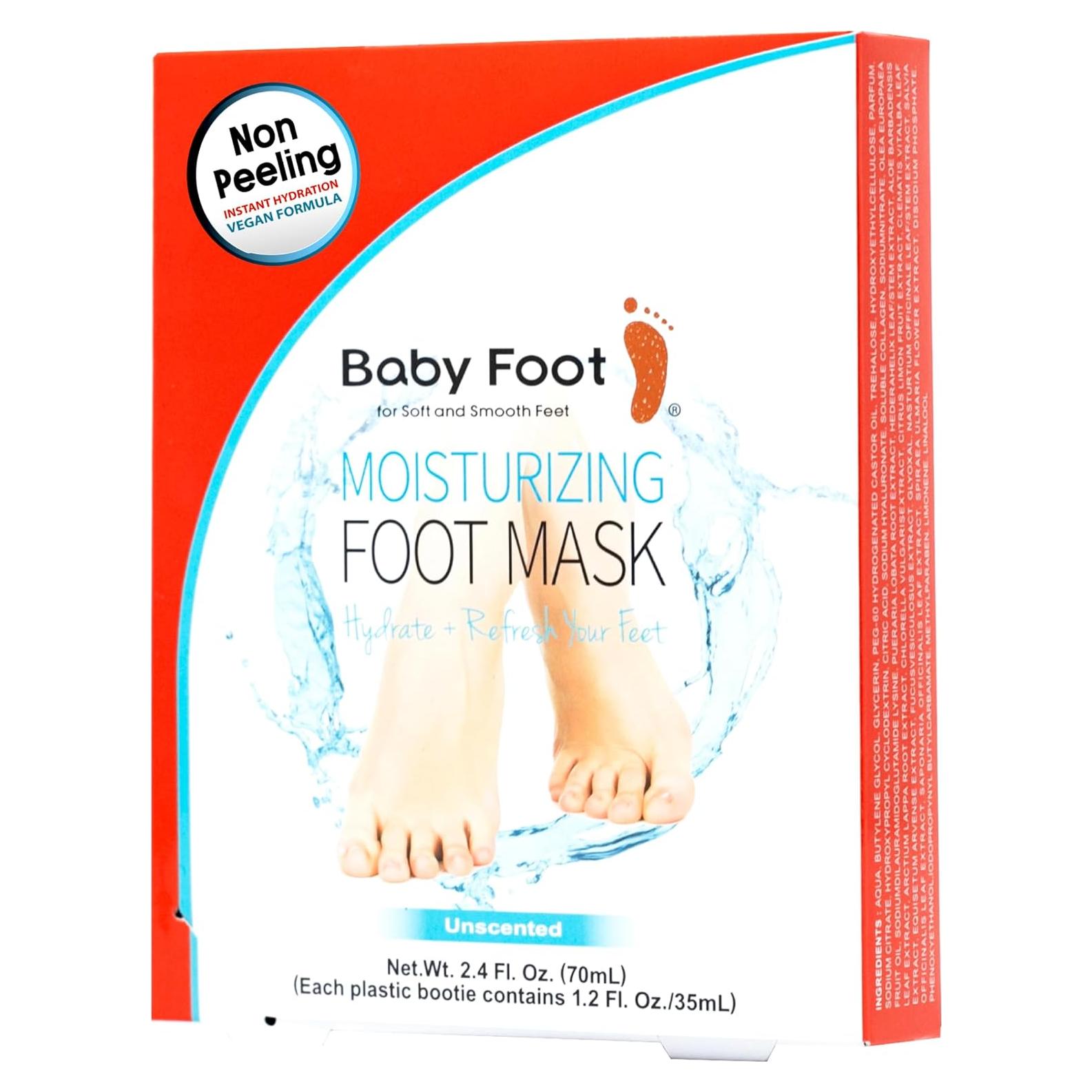 Máscara Hidratante Baby Foot - 15 Minutos para Pies Suaves