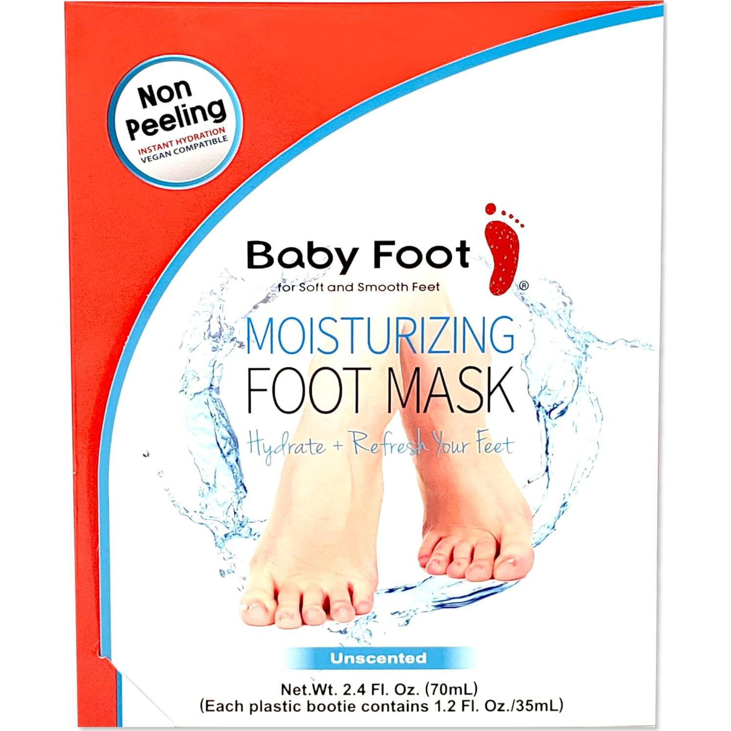 Máscara Hidratante Baby Foot - 15 Minutos para Pies Suaves