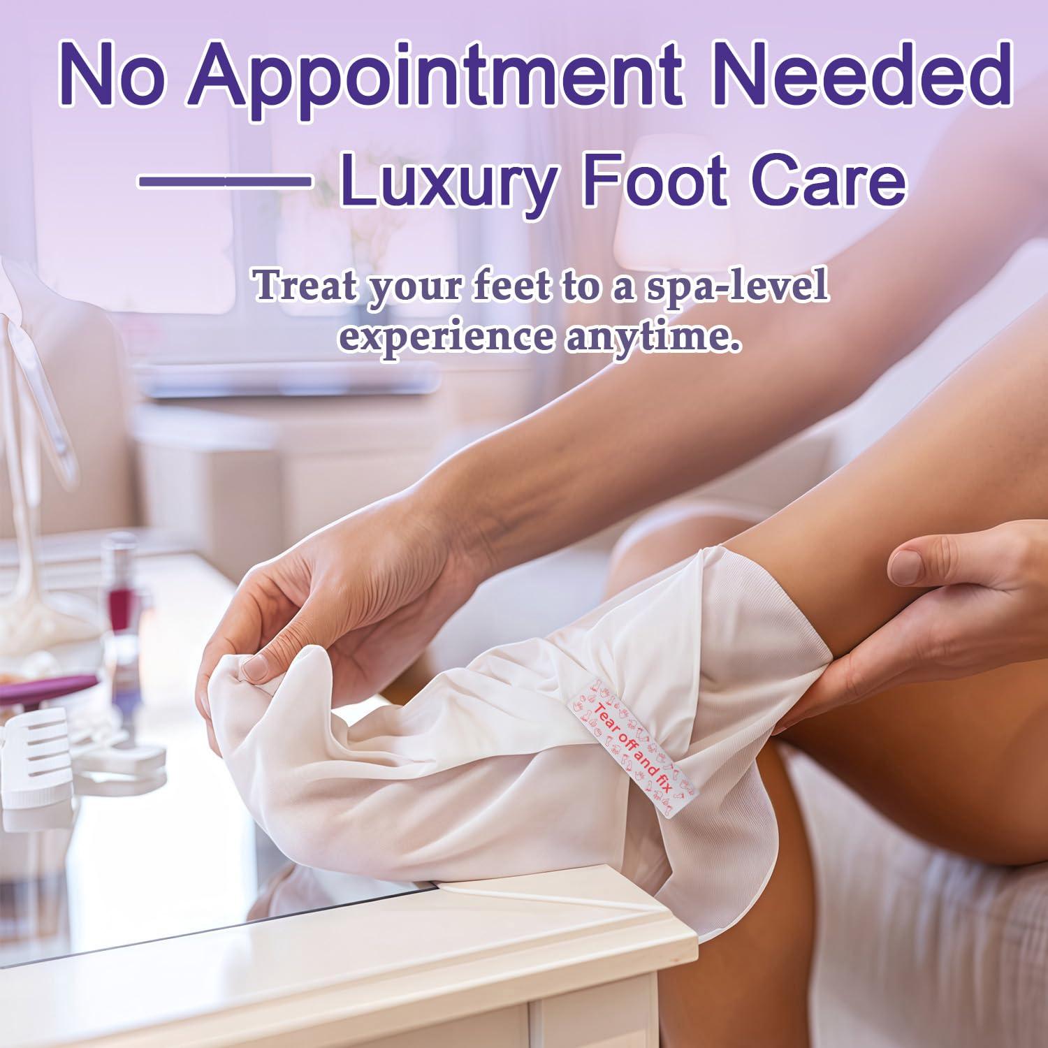 Mascarilla Exfoliante para Pies Genérico - 5 Paquetes con Urea y Lavanda