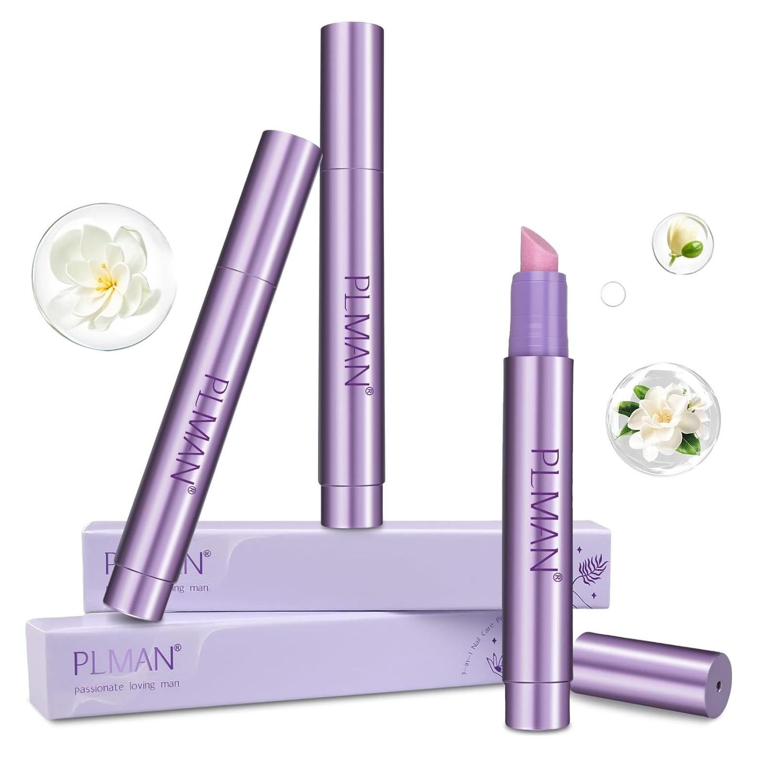 Bolígrafo de Aceite para Cutículas 3 en 1 Plman - Cuidado de Uñas