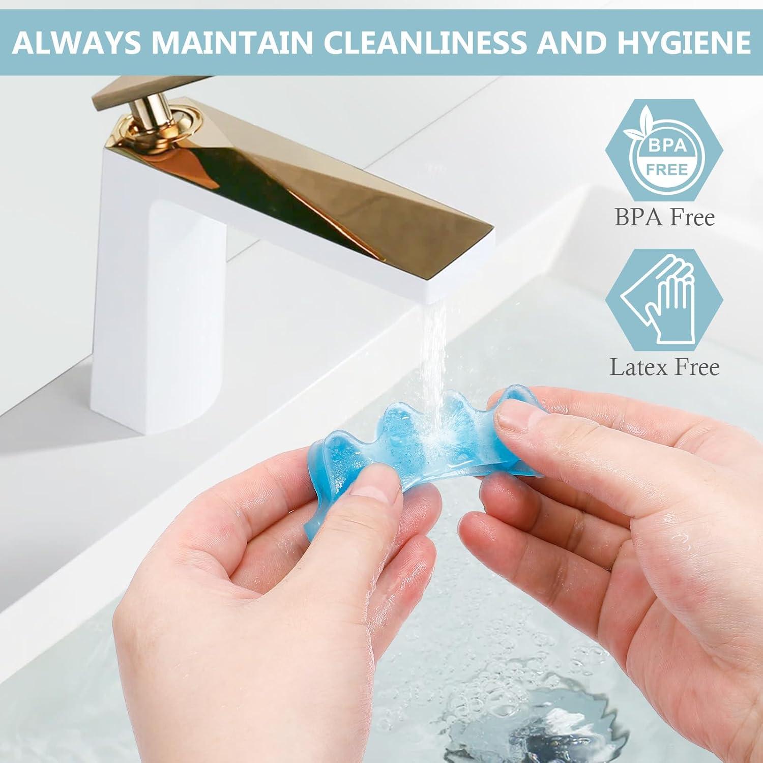 Separadores de Dedos de Silicona Sundpik - 2 Piezas Azul