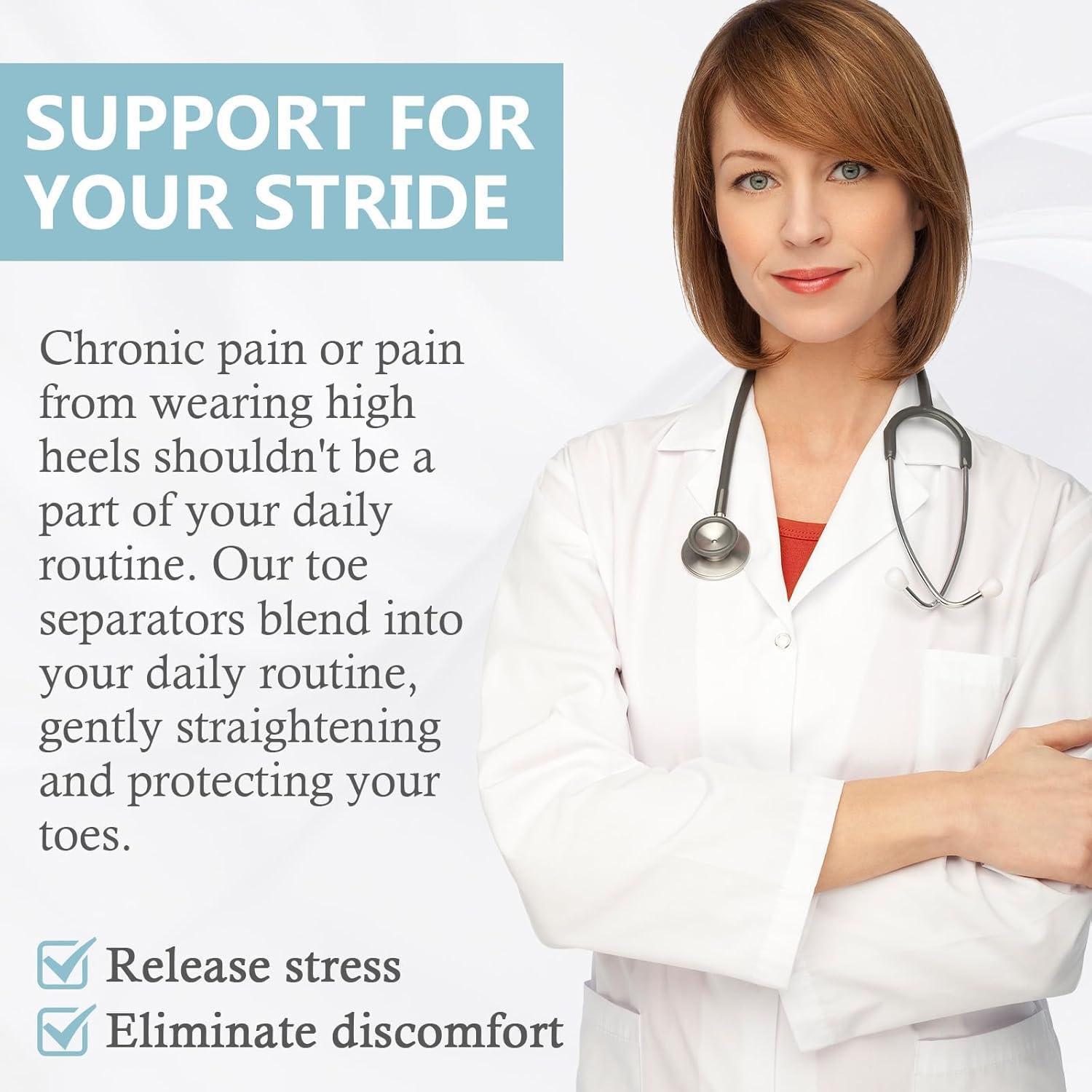 Separadores de Dedos de Silicona Sundpik - 2 Piezas Azul