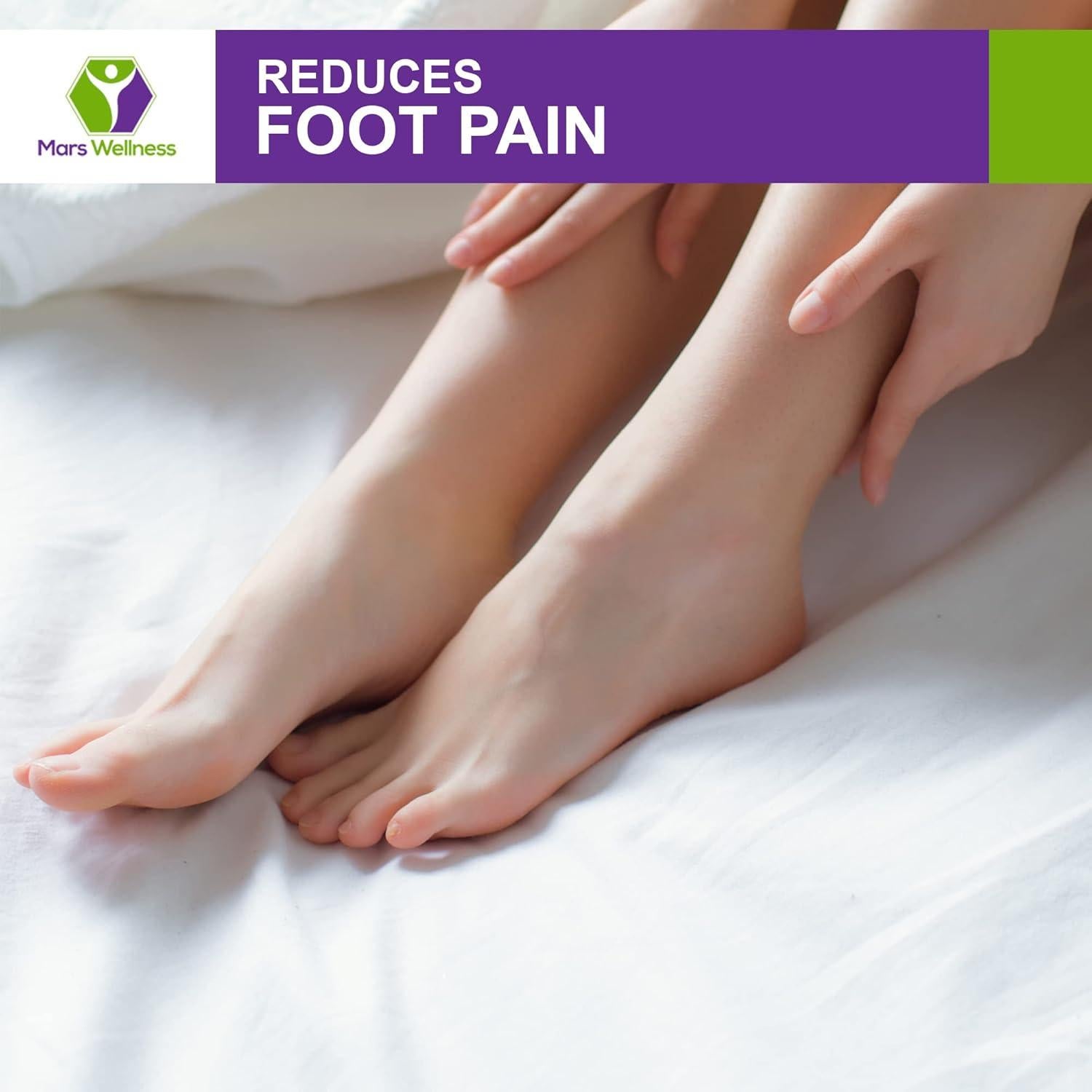 Separadores de Dedos de Espuma Completa Mars Wellness - 50 Almohadillas