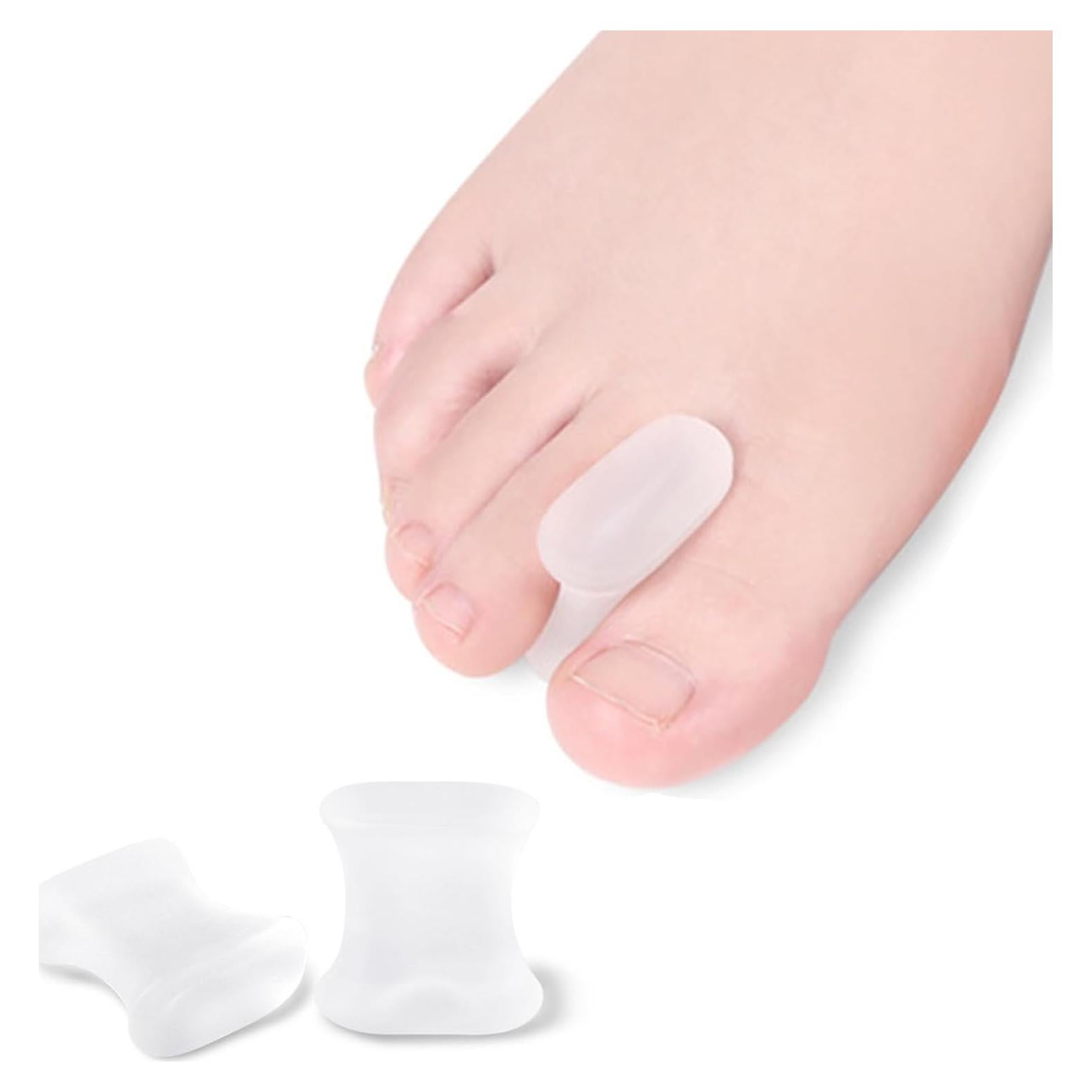 Separadores de Dedos de Gel TEXSENDA 12-Pack para Juanetes