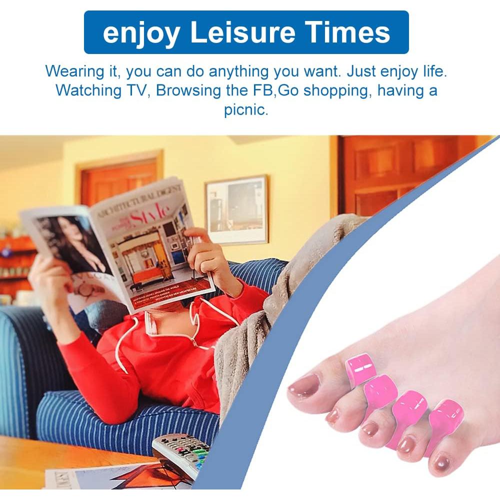 Separadores de Dedos ZaxSota CARE para Pedicura de Gel