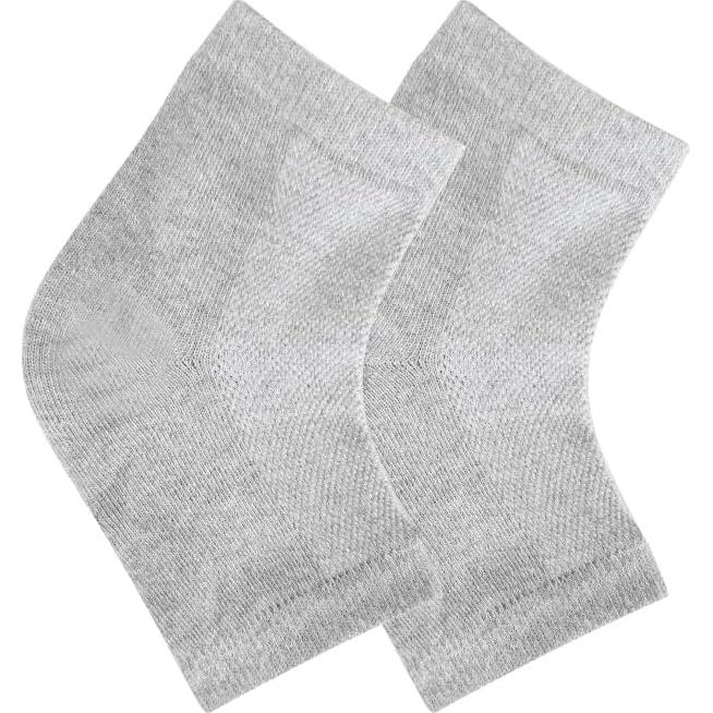 Calcetines Hidratantes para Talones Secos OHOO - 2 Pares Gris