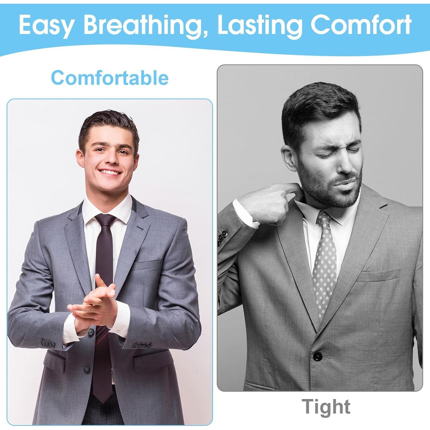 Extensores de Cuello para Camisas de Hombre PEASUG - 16 Pcs