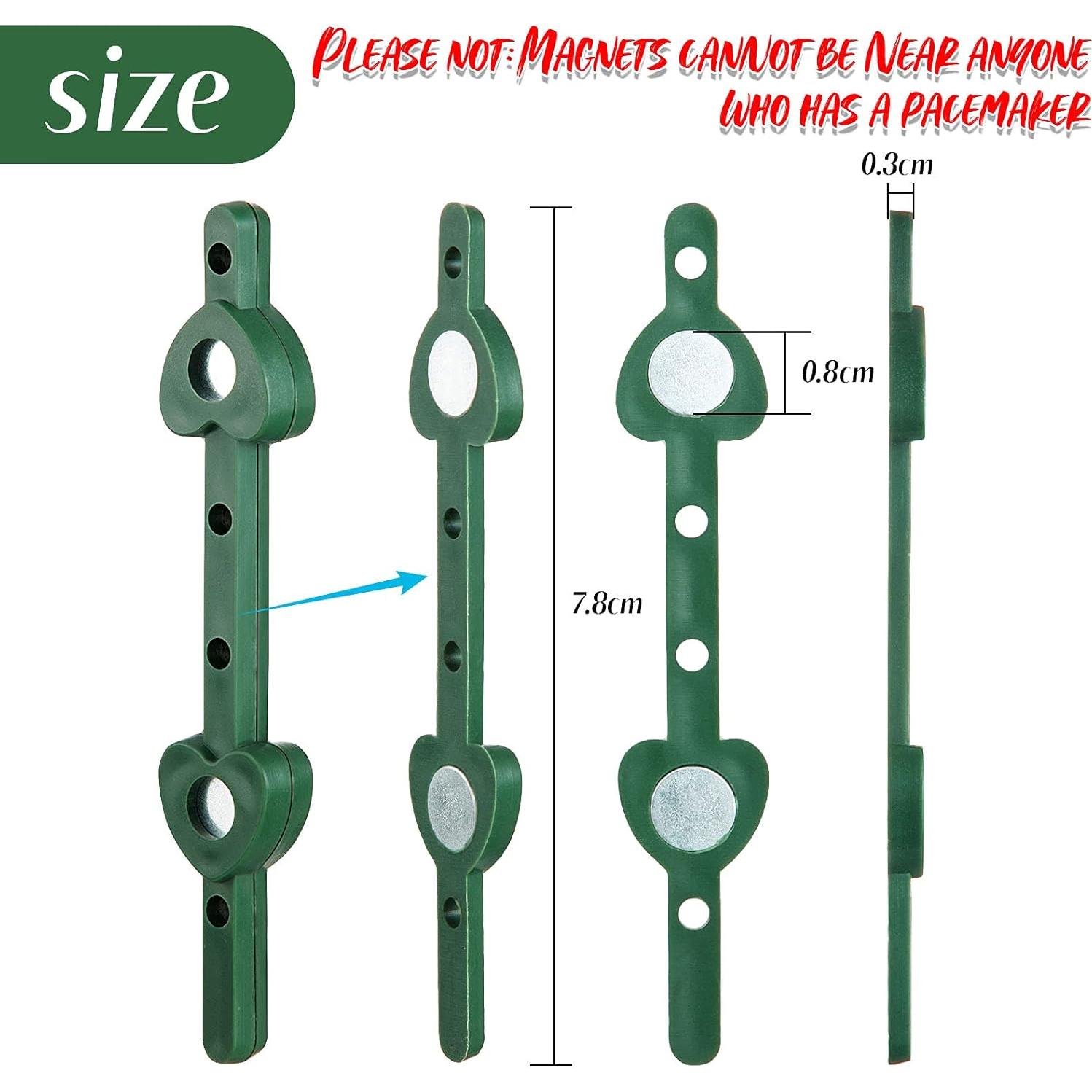 WILLBOND 15 Pares de Imán Floral para Boutonniere Corsage