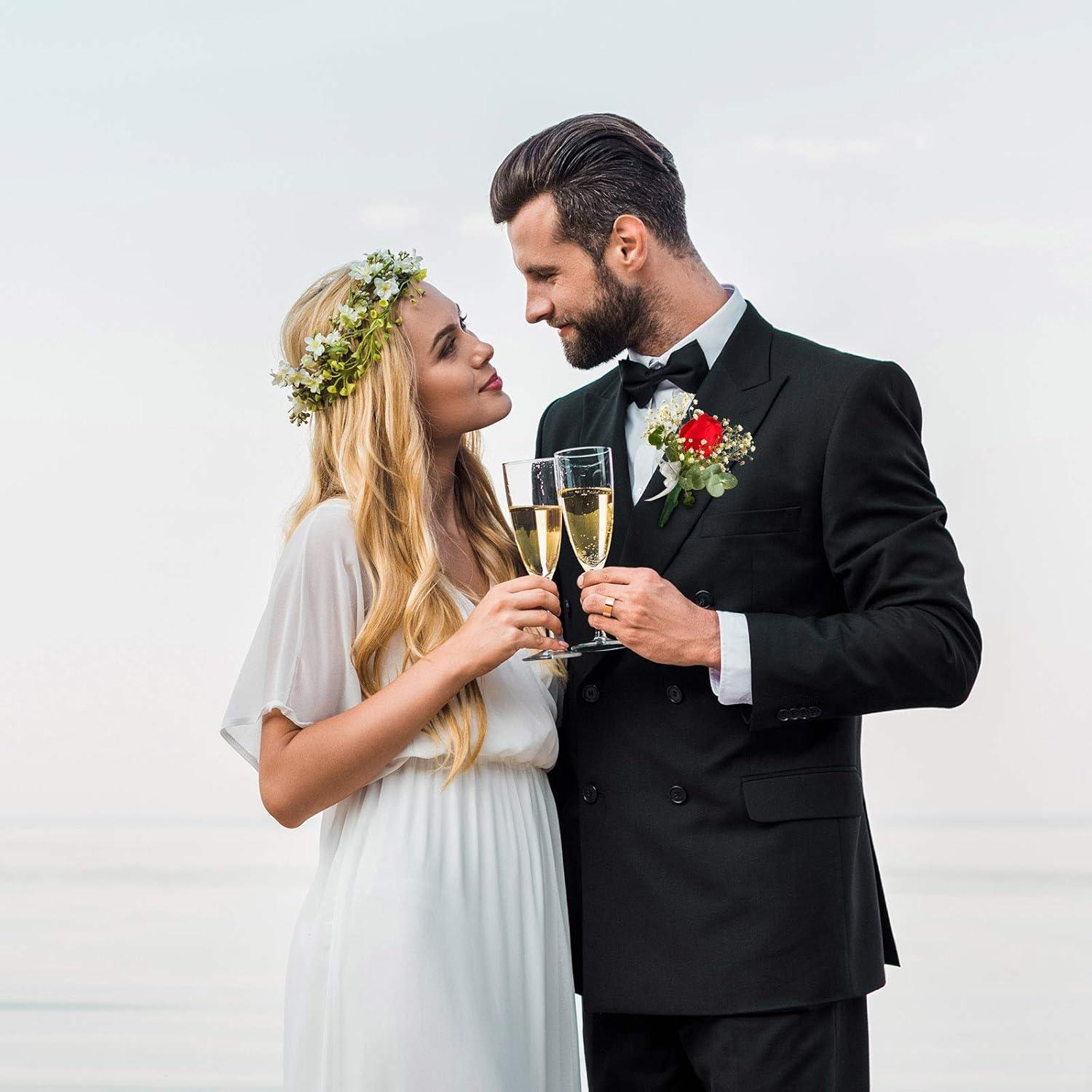 WILLBOND 15 Pares de Imán Floral para Boutonniere Corsage