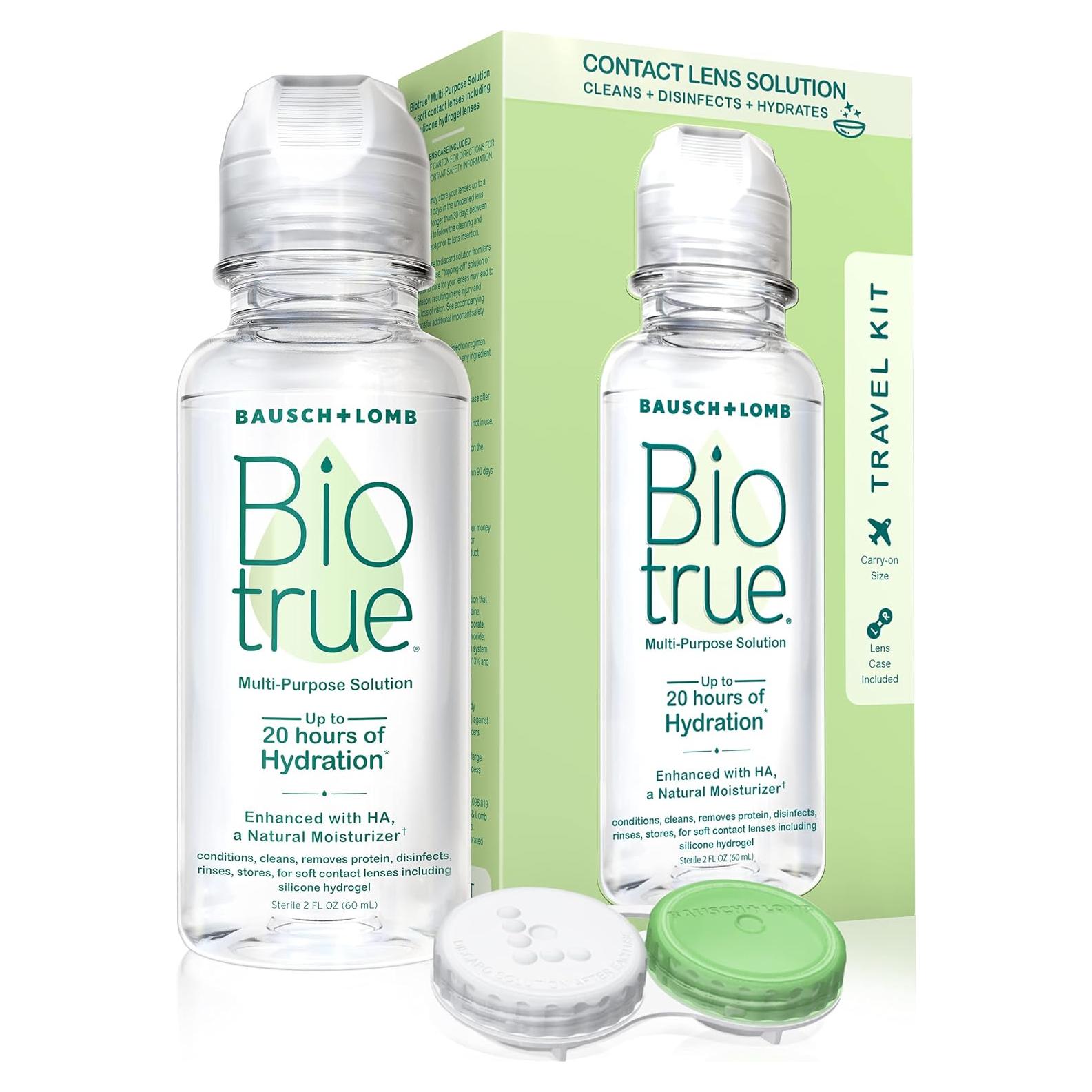 Solución Multiusos Biotrue Bausch + Lomb 59.15 ml para Lentes