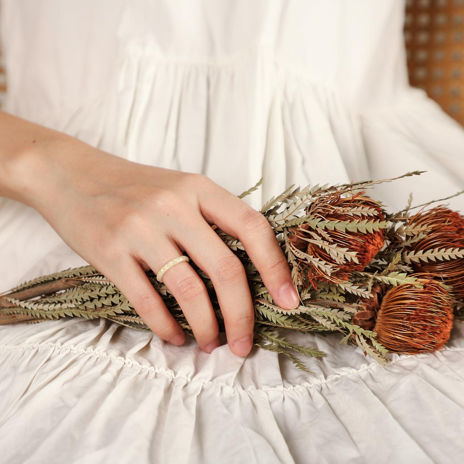 Anillos de boda de silicona Egnaro para mujeres - 2.5mm ancho