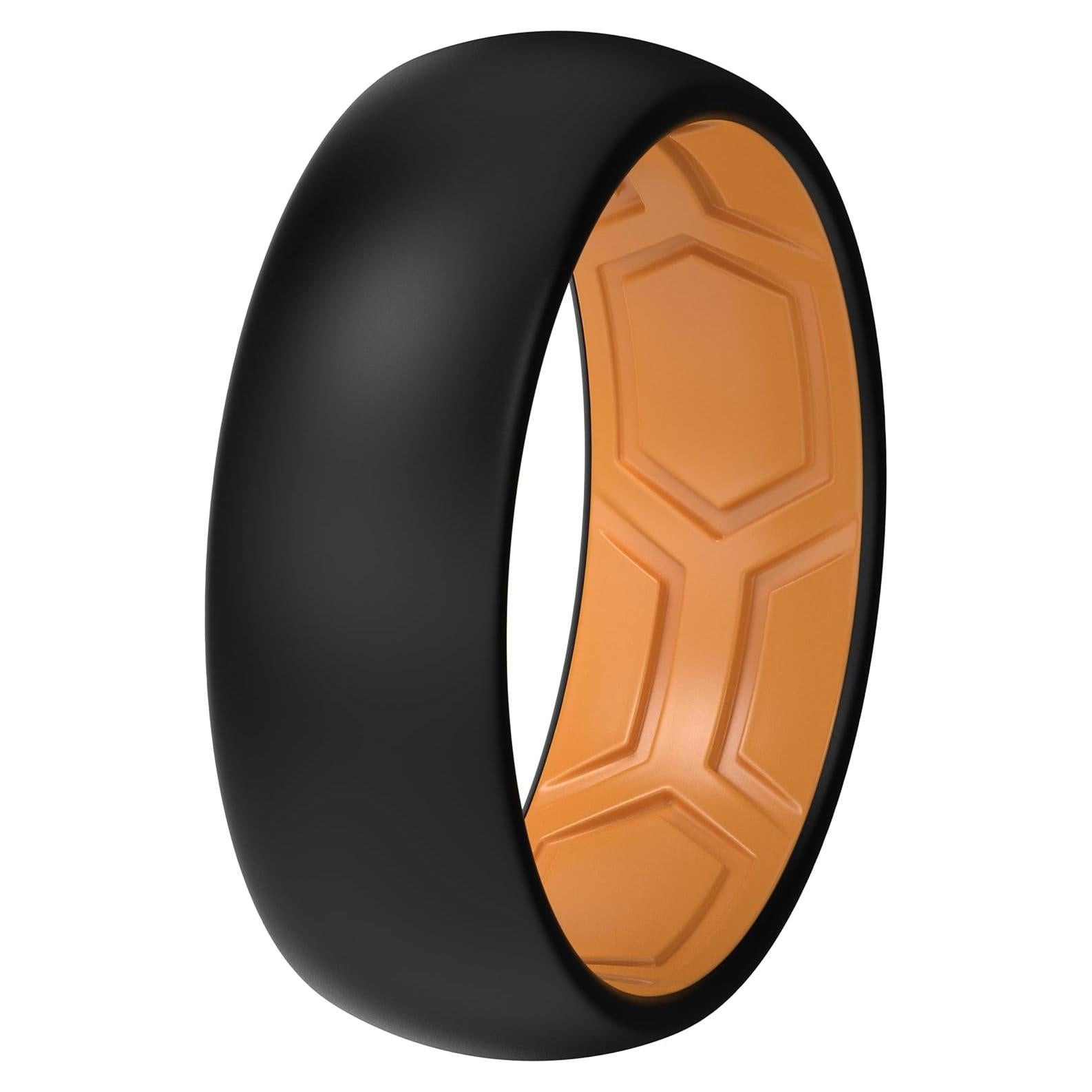 Anillos de Silicona ThunderFit Unisex 4mm y 8mm - Paquete Variado