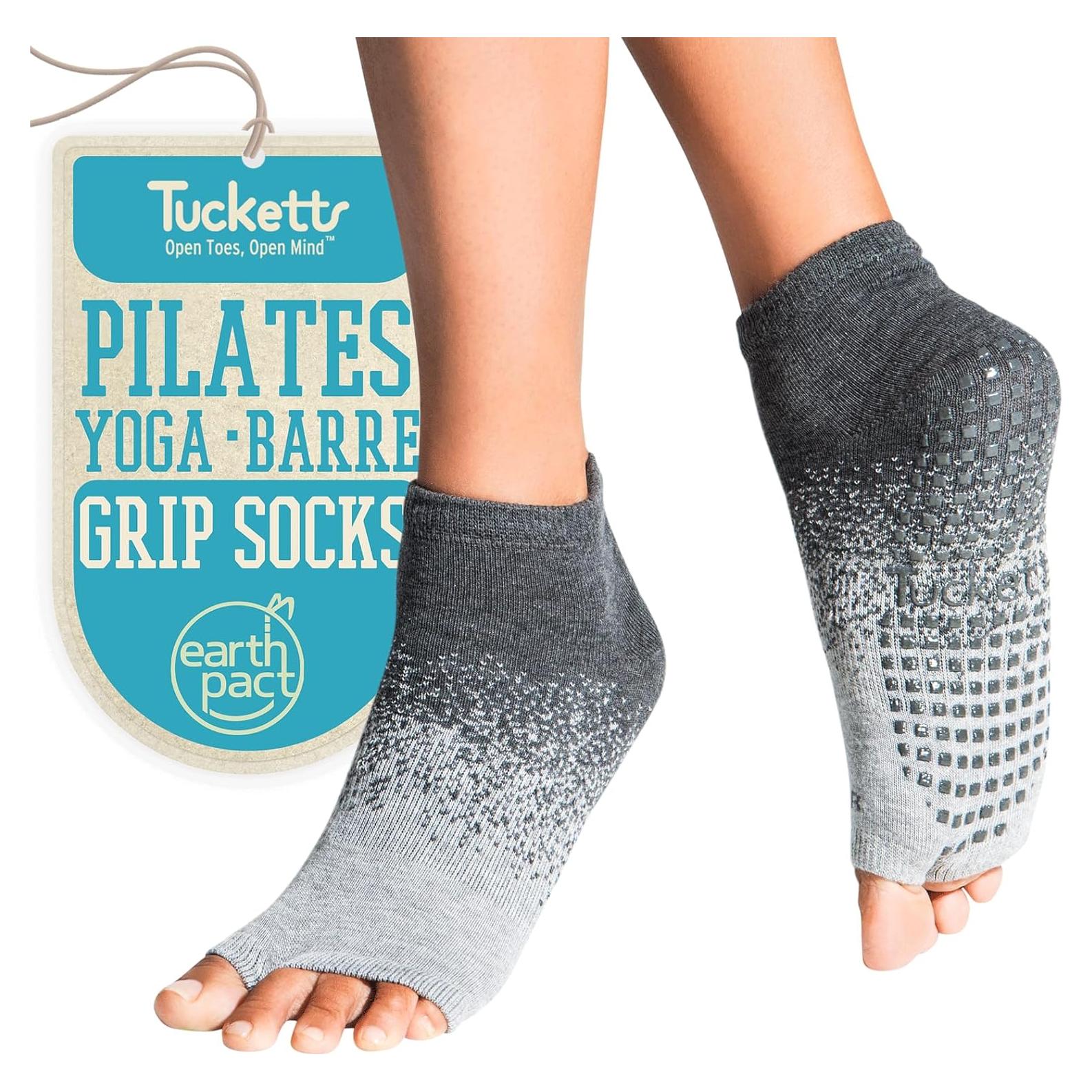 Calcetines de Agarre Tucketts Allegro sin Dedos para Mujeres