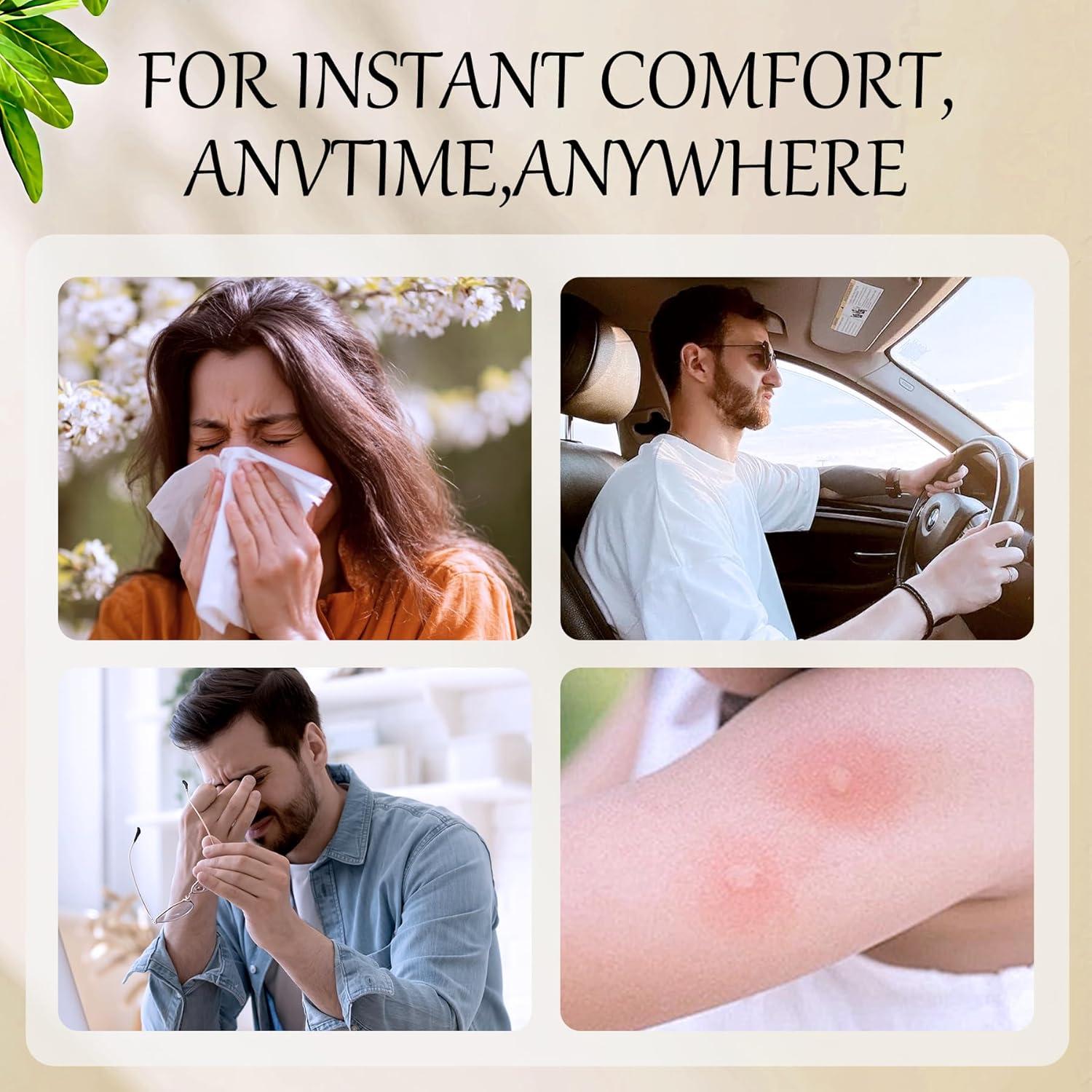 Inhalador Nasal de Menta EXQUISLIFE - Alivio Sin Medicamentos