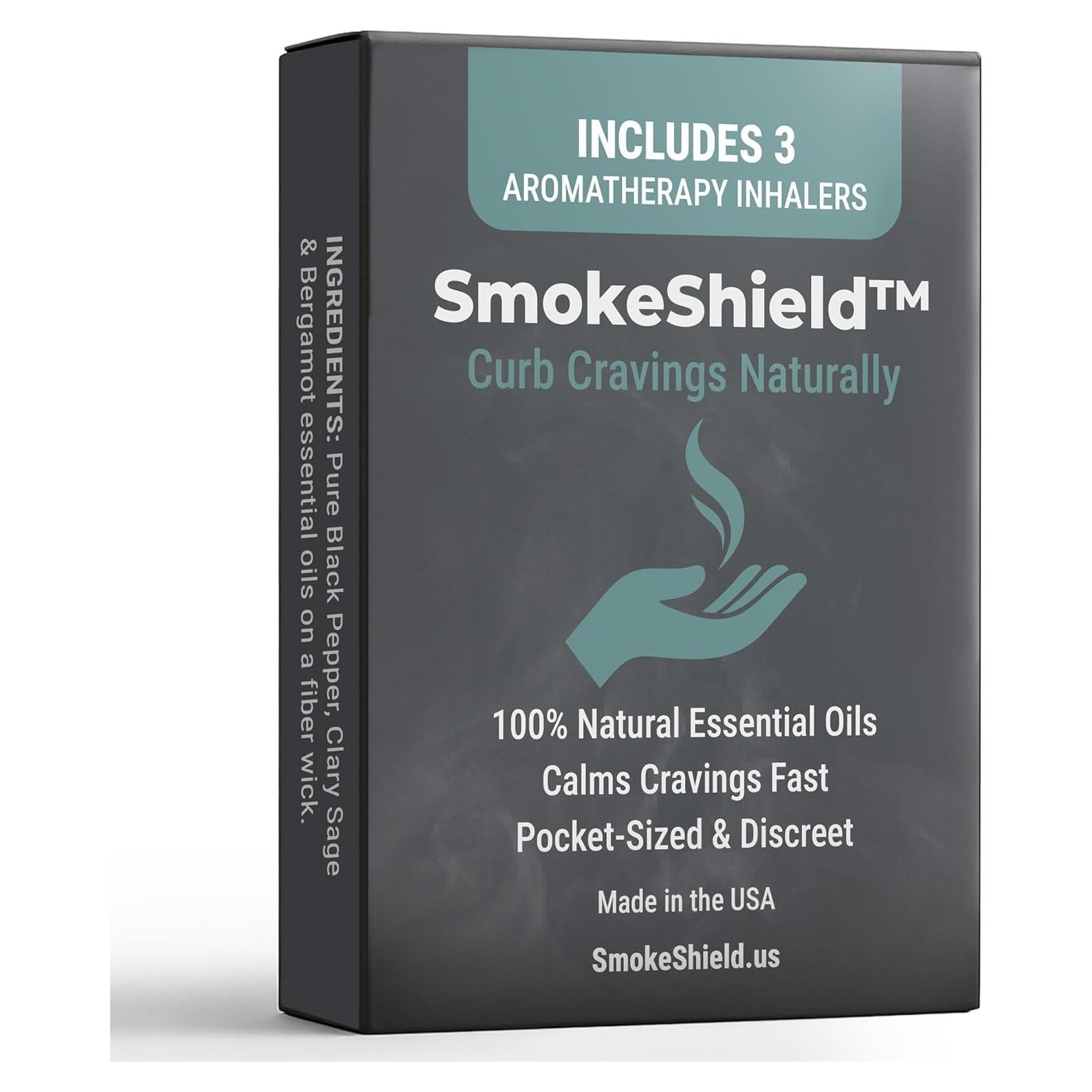 Inhalador Aromaterapia SmokeShield Basic Vigor 3-Pack Aceite Esencial