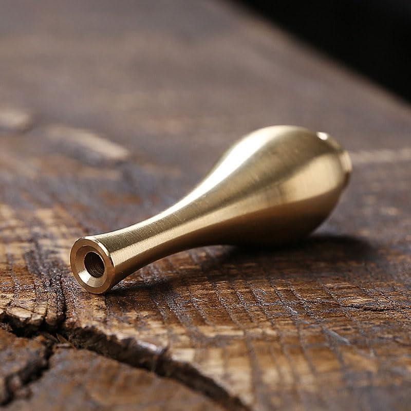 4 Soportes de Incienso Mini Jarrón de Latón NOIAFZY 6x2 cm