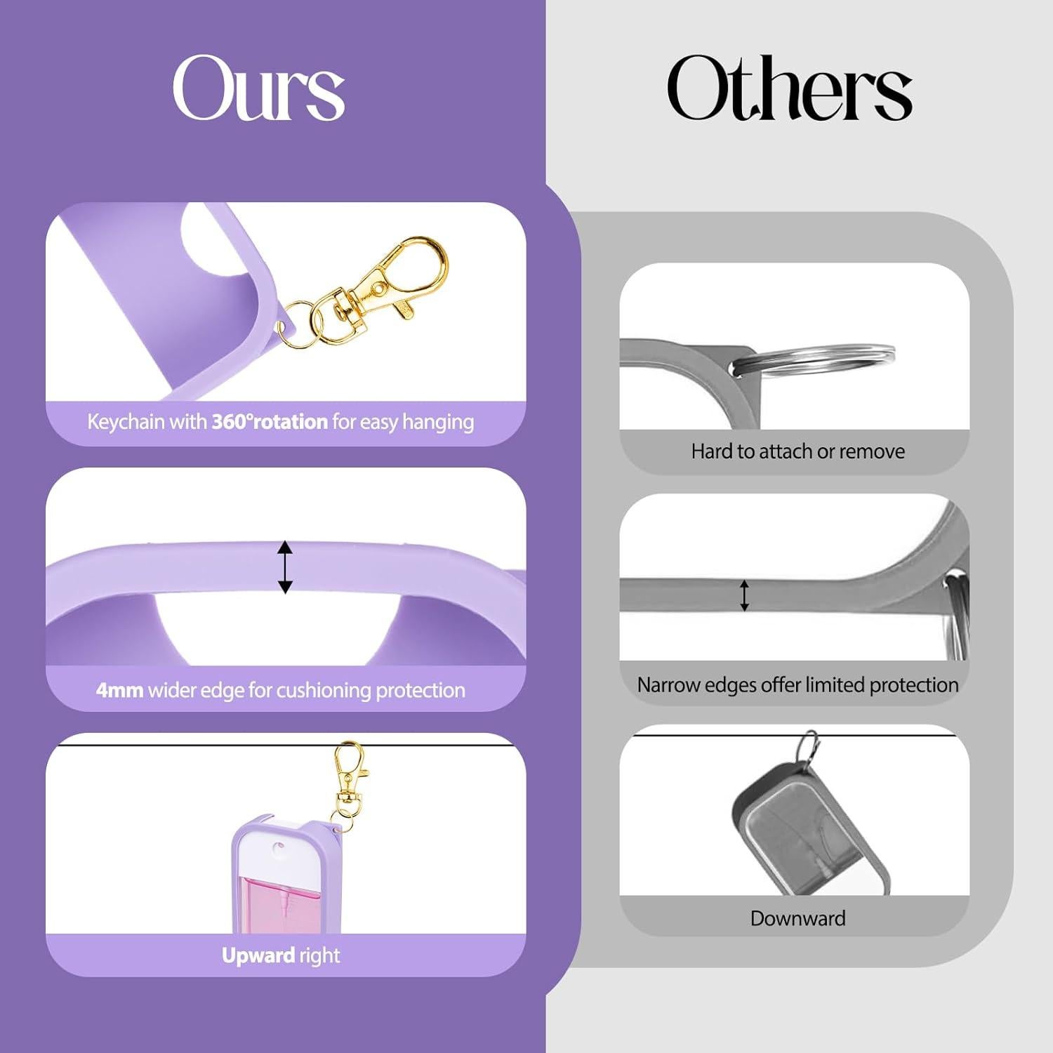 Funda de Silicona VANEST para Spray Desinfectante Touchland 30 ml