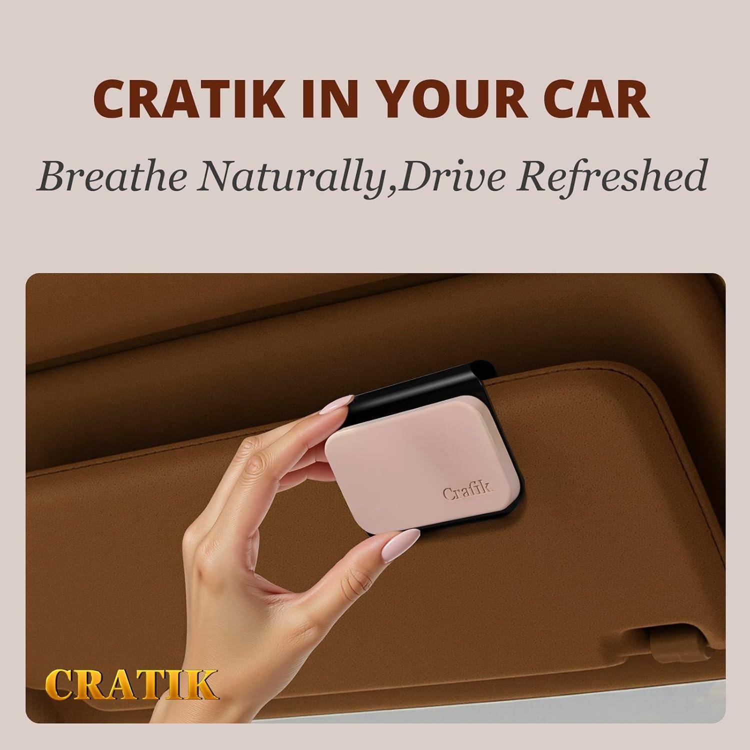 Ambientador de Auto Cratik Aire Abierto - Kit de Inicio Natural