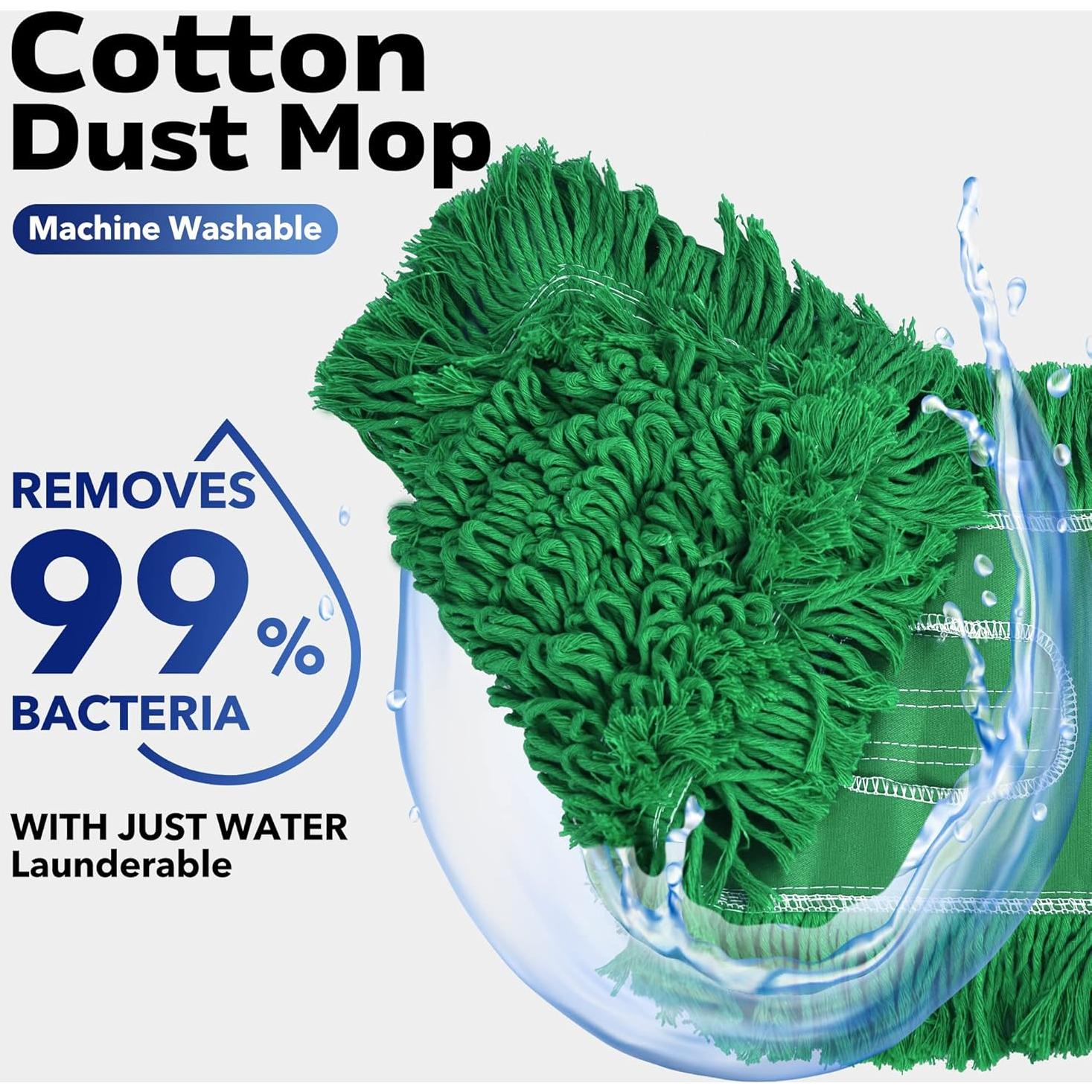 Repuesto de Mopa de Algodón 60.96 cm Matthew - Paquete de 3