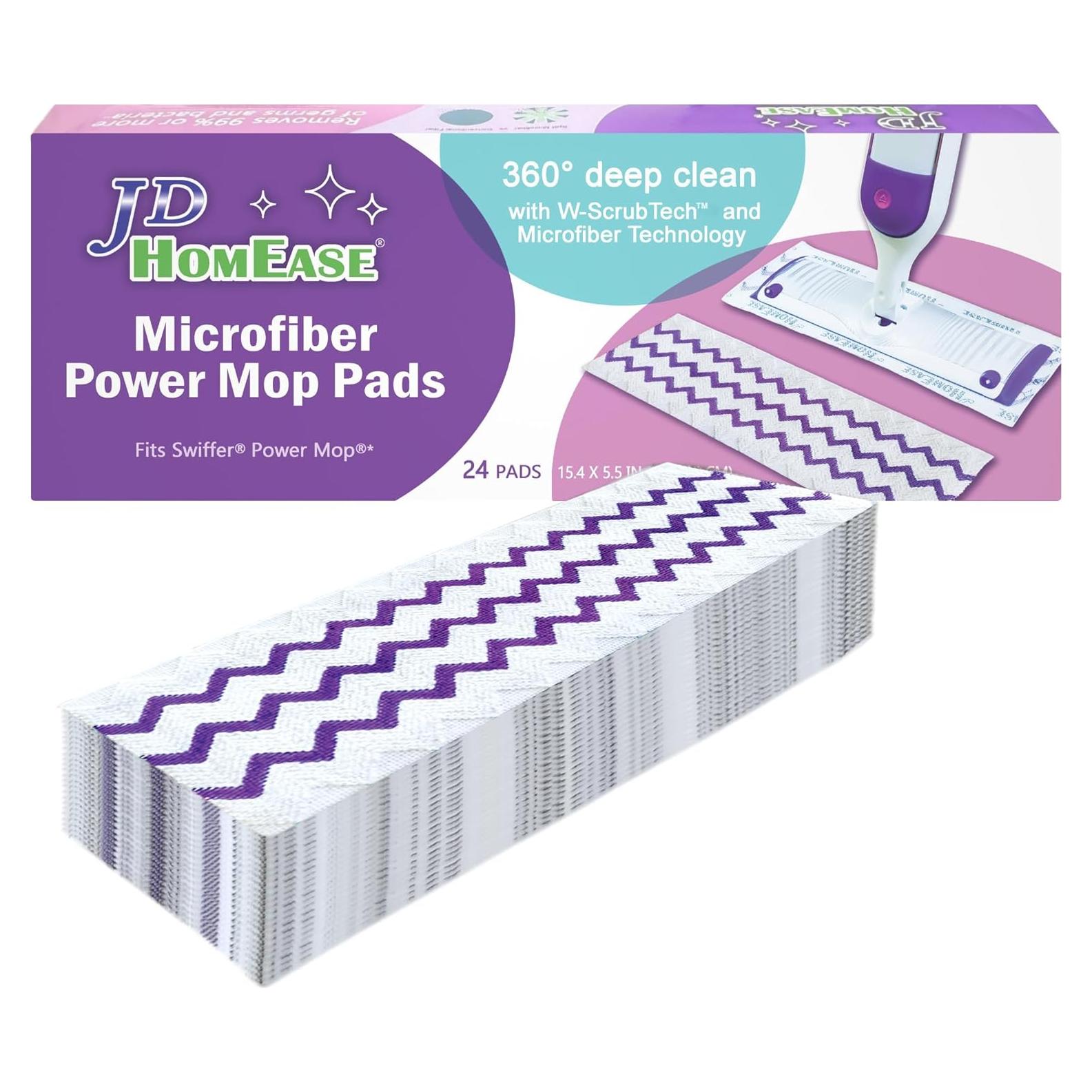 24 Almohadillas de Microfibra Swiffer Power Mop 39.94x14.69cm