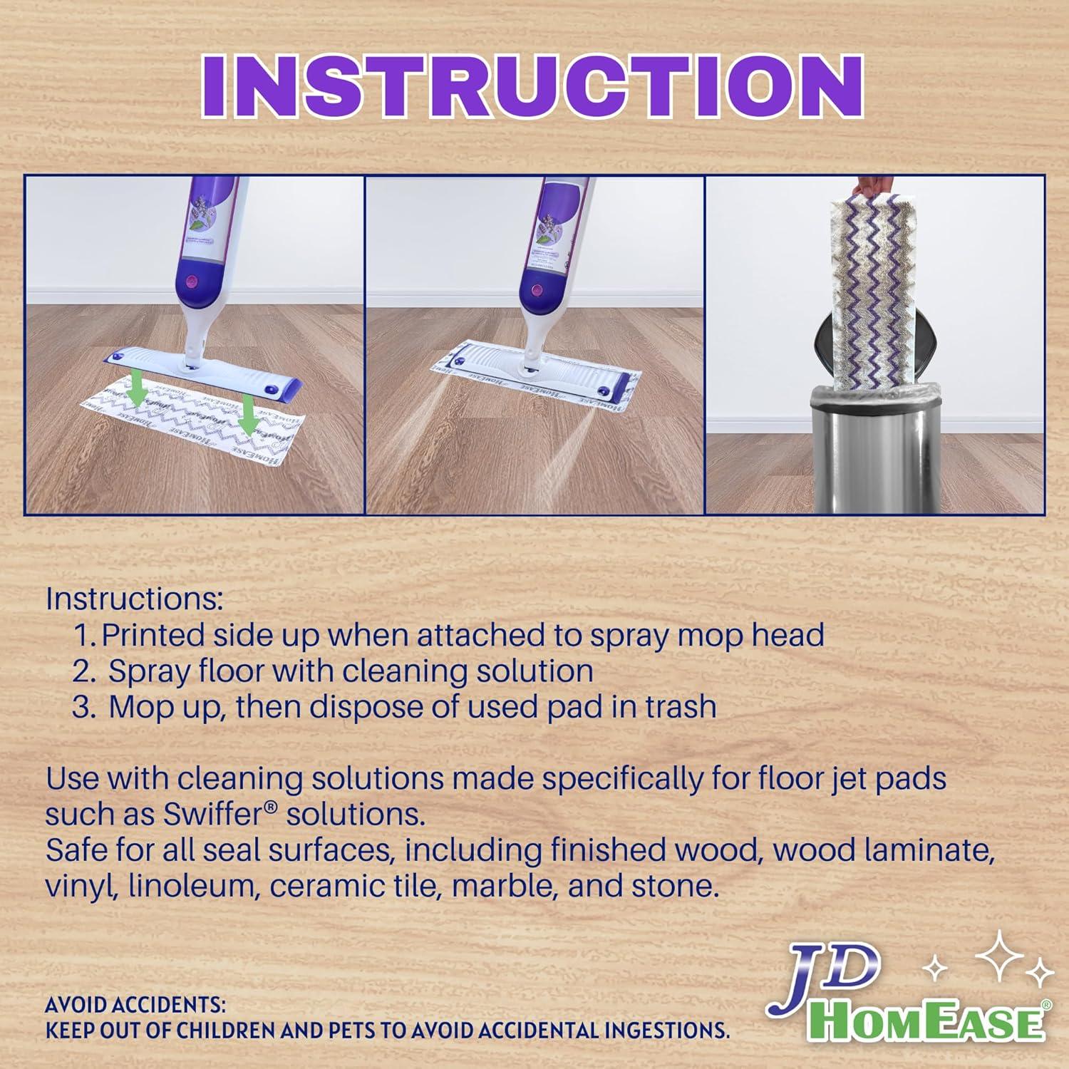 24 Almohadillas de Microfibra Swiffer Power Mop 39.94x14.69cm