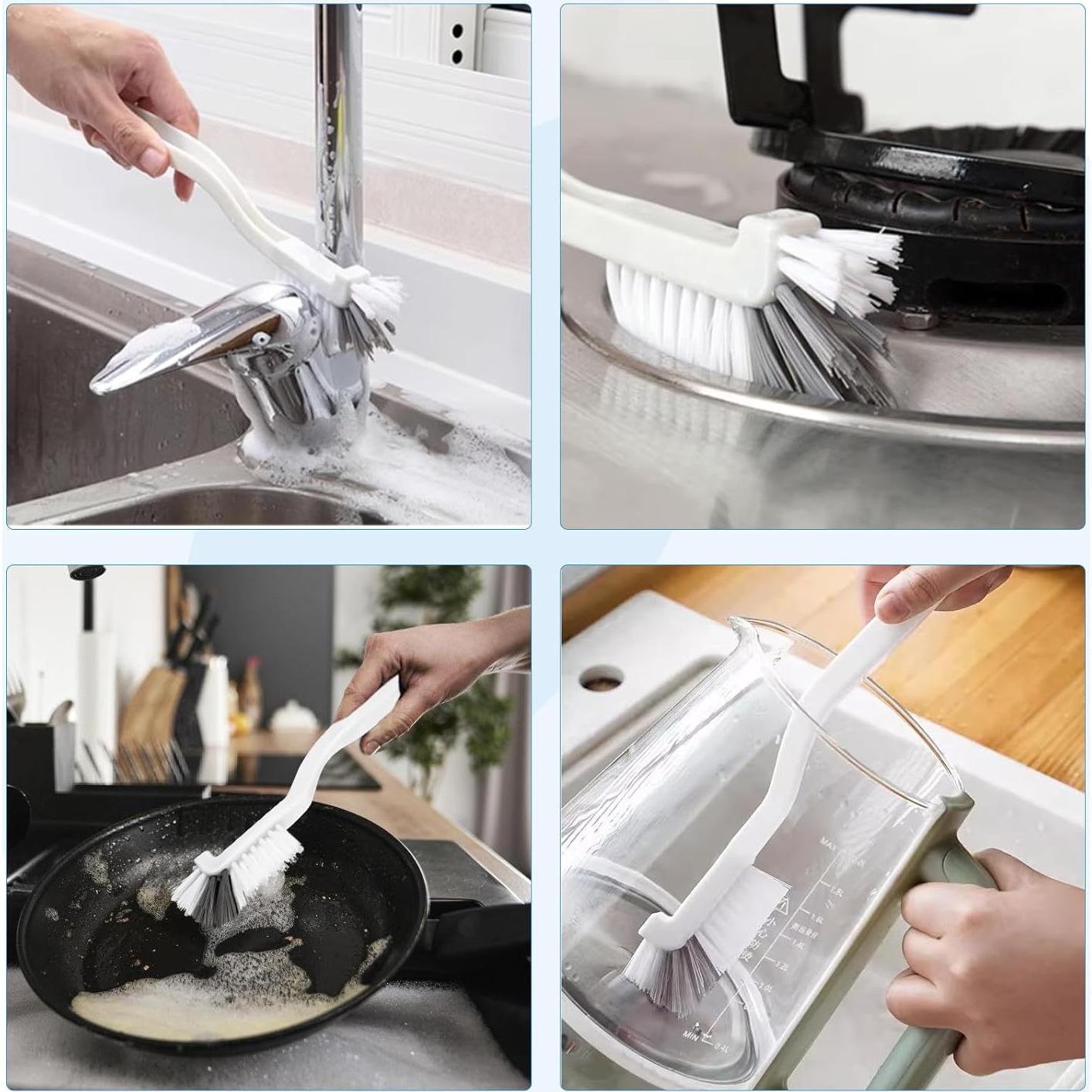 Juego de Cepillos de Limpieza SENEMO 4 Piezas para Grietas