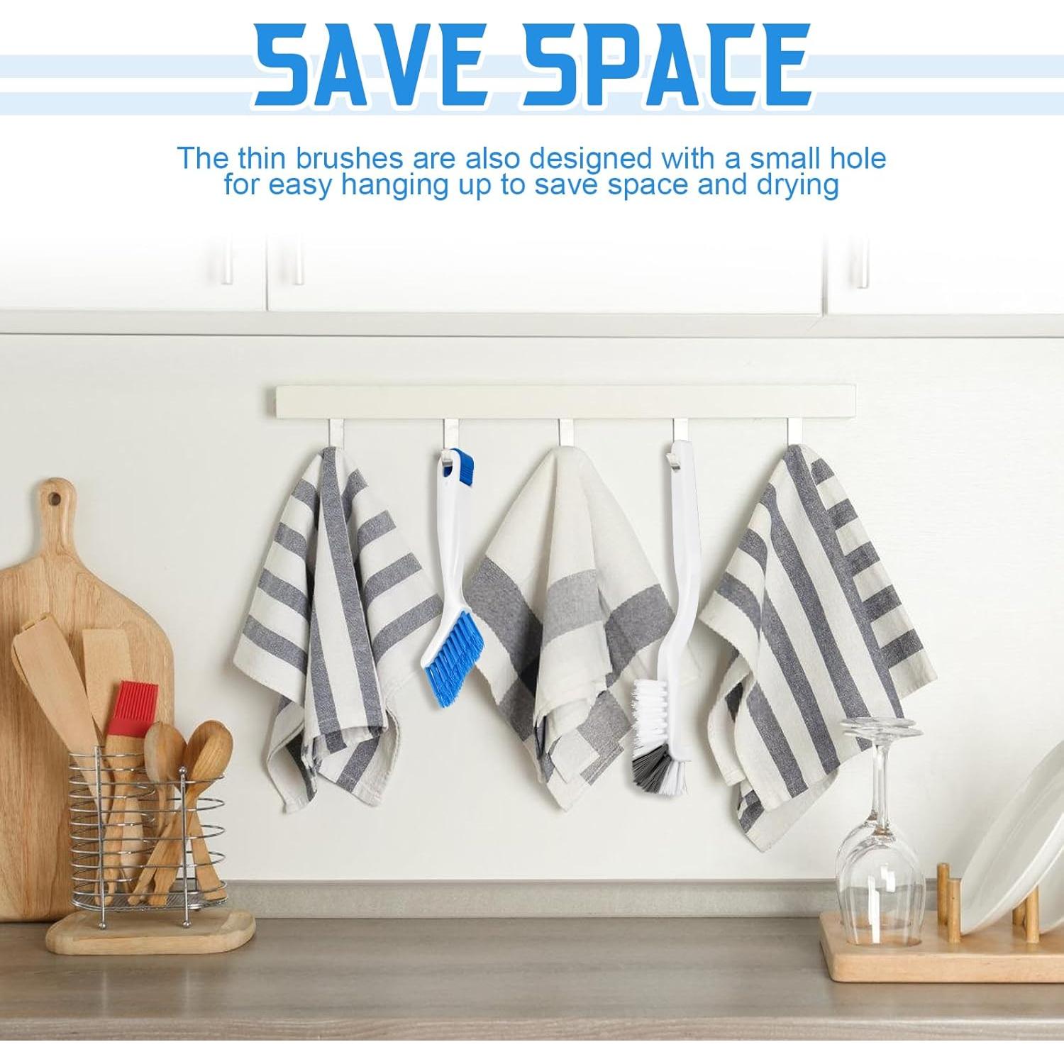 Juego de Cepillos de Limpieza SENEMO 4 Piezas para Grietas