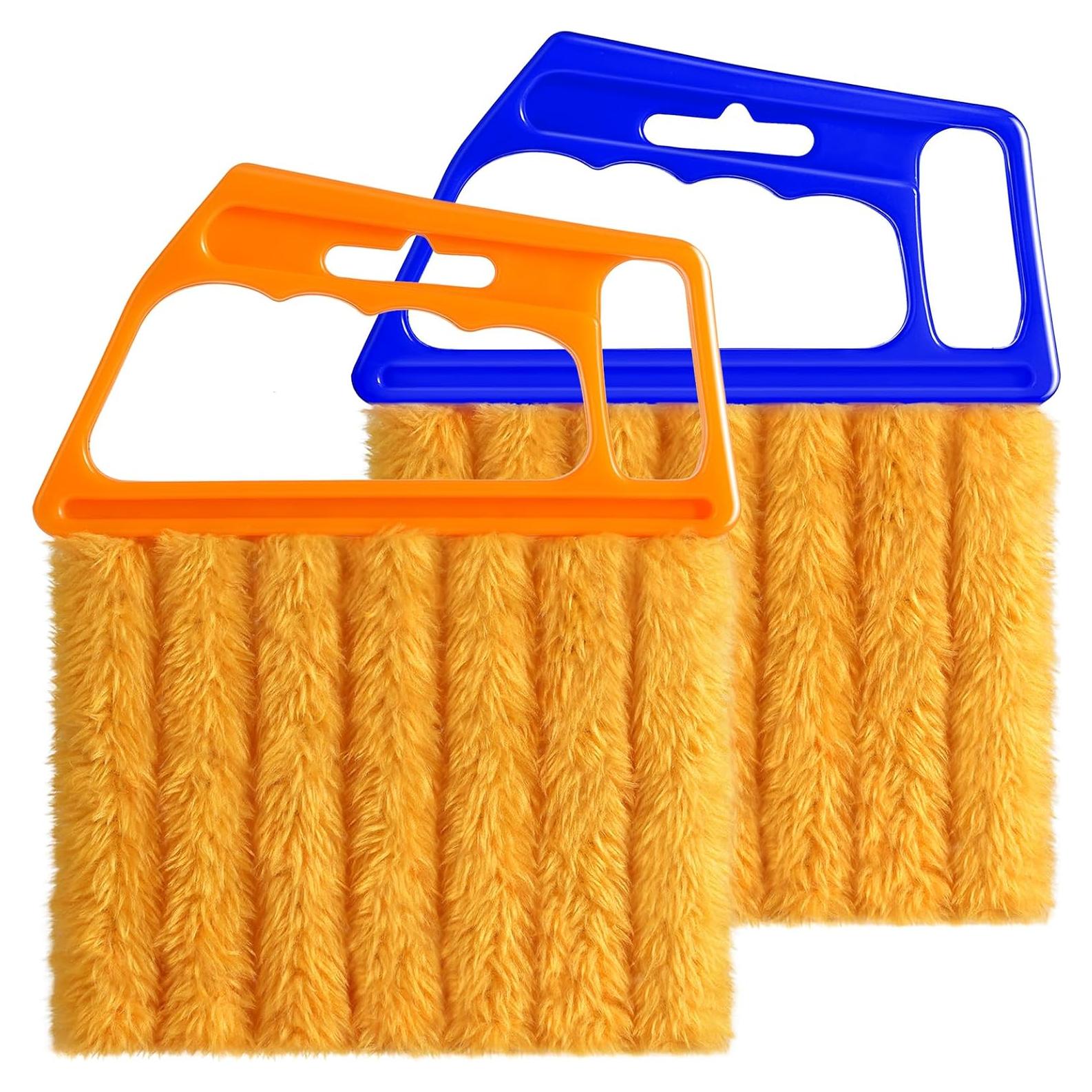 Limpiador de Persianas Qilxziy 2 Pcs Microfibra Lavable