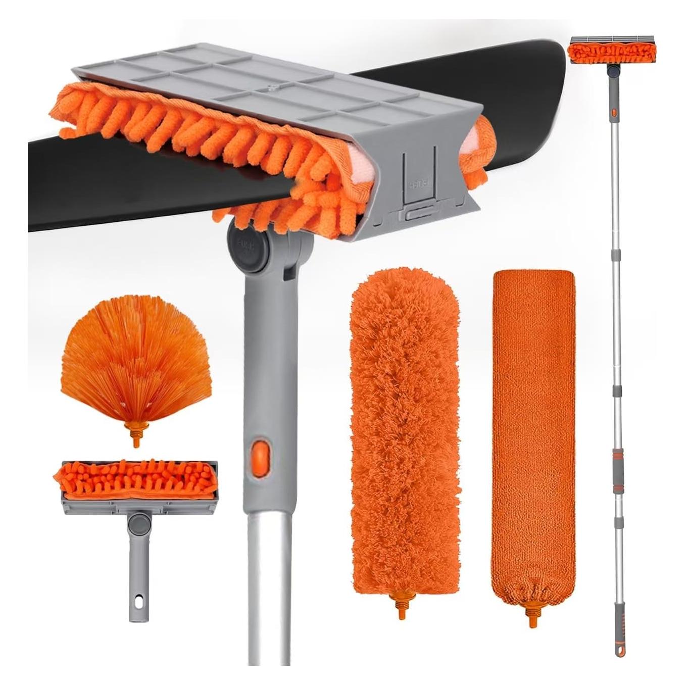 Limpiador de Ventiladores de Techo MNWHUC con Mango Extensible 1.83m