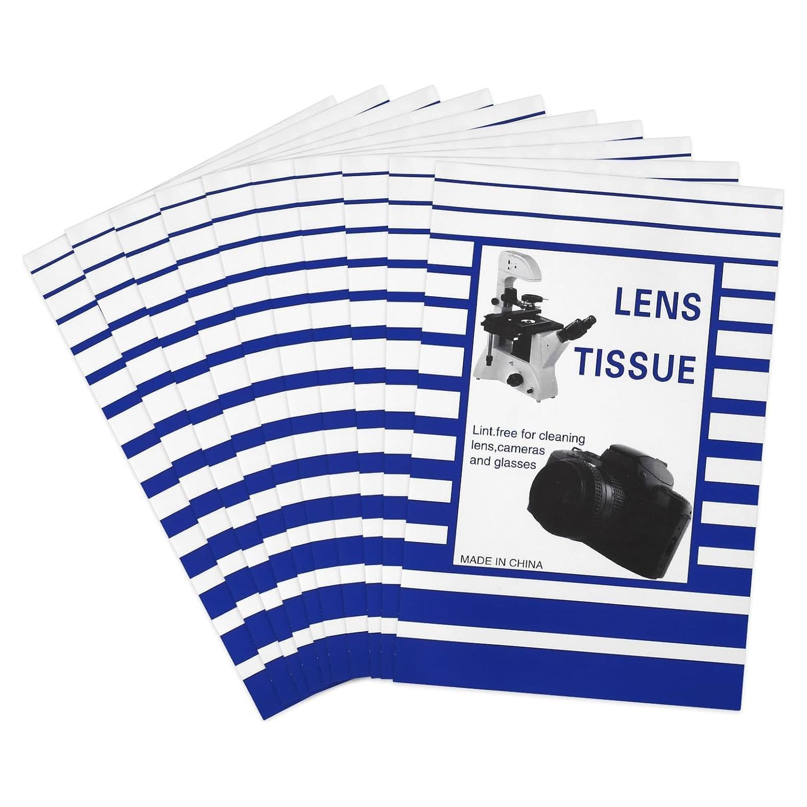 500 Pañuelos de Limpieza de Lentes Ahltoiex 15x10 cm