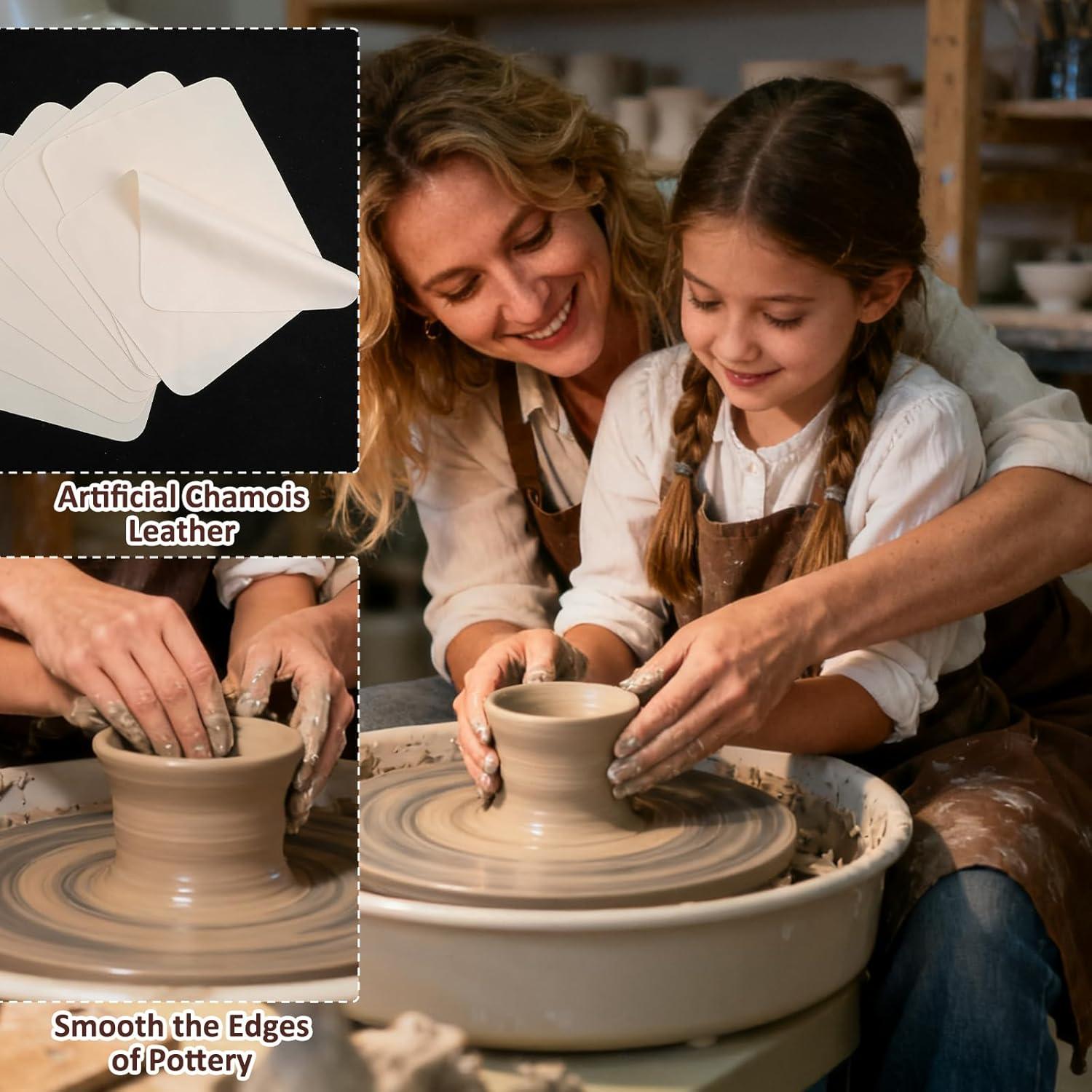 Paño de Chamois LXUEJIE 20 Piezas para Artistas 24.89x16cm